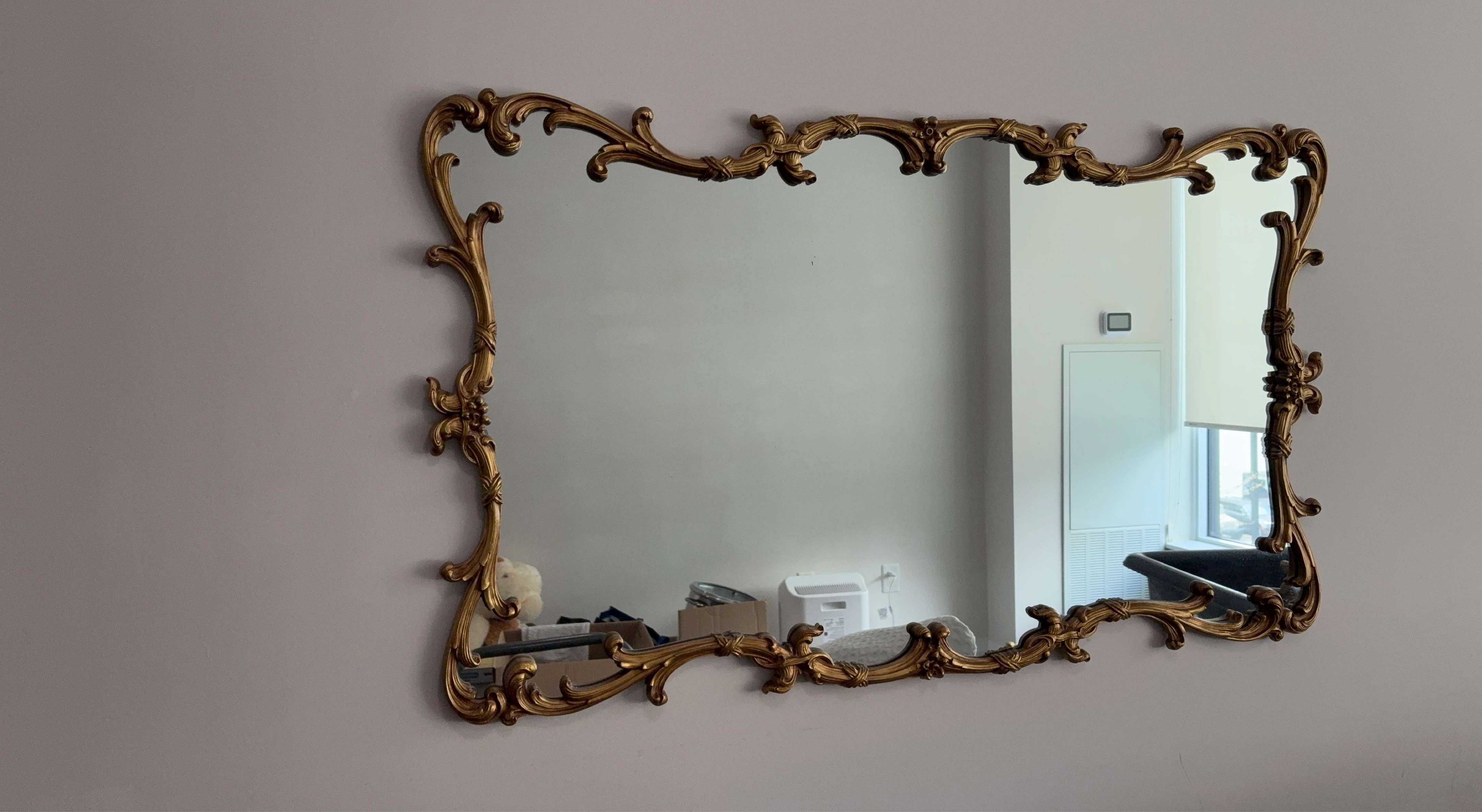 Ornate Gold Mirror