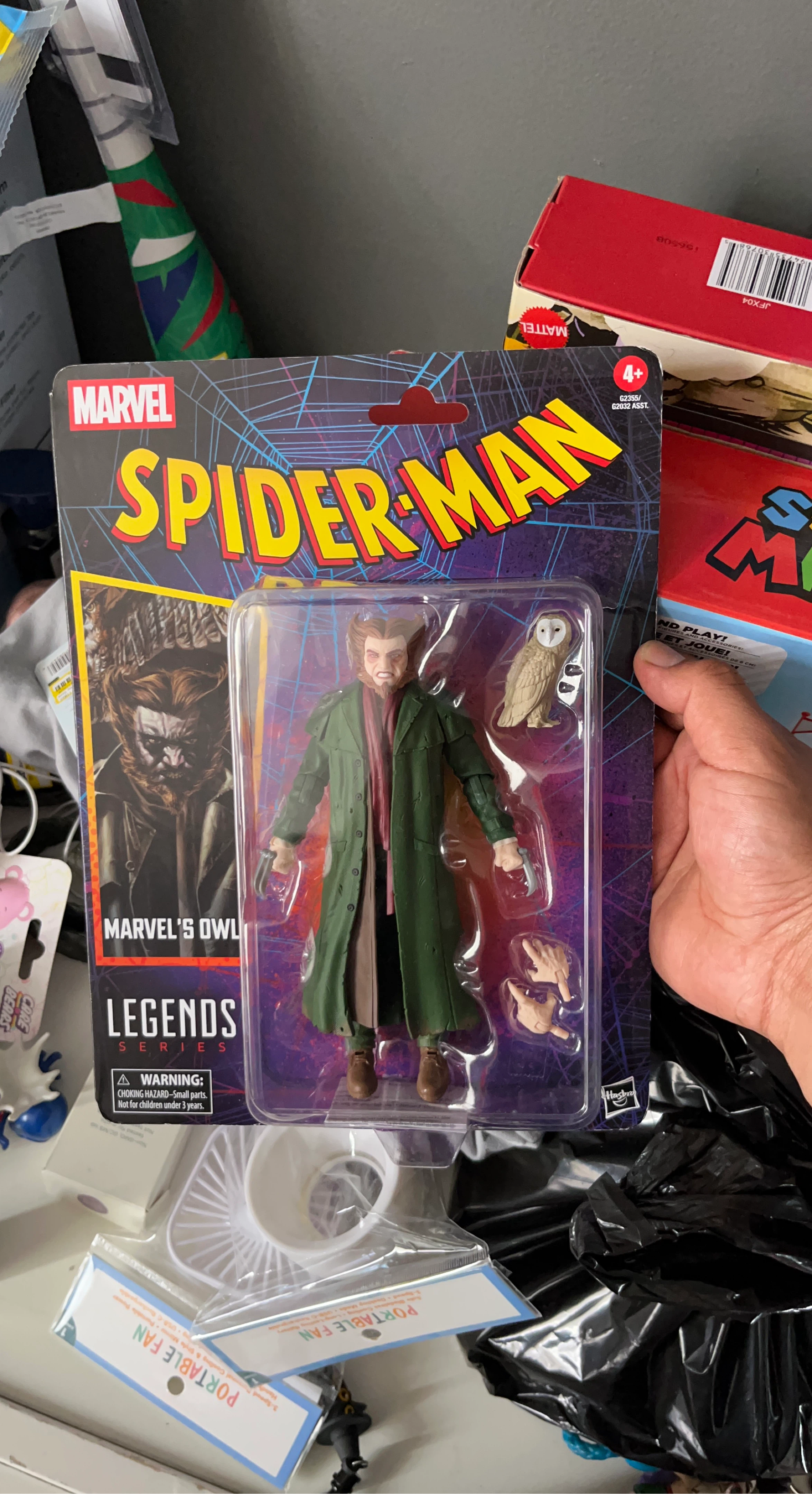 Marvel Legends Spider-Man Marvel's Owl Action Figure