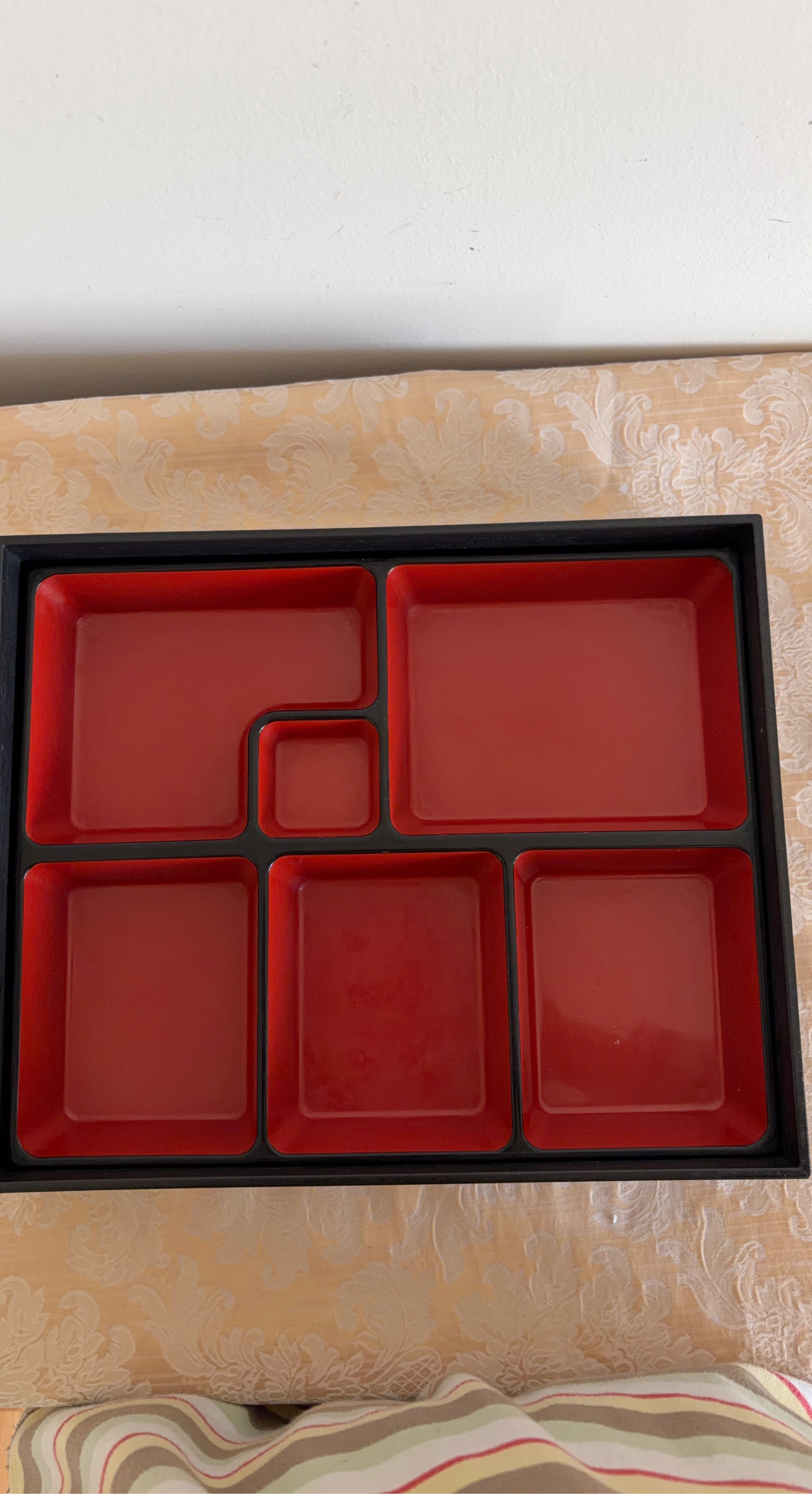 2 Pcs- Sectional Tray Japanese Bento Box Divider Tray