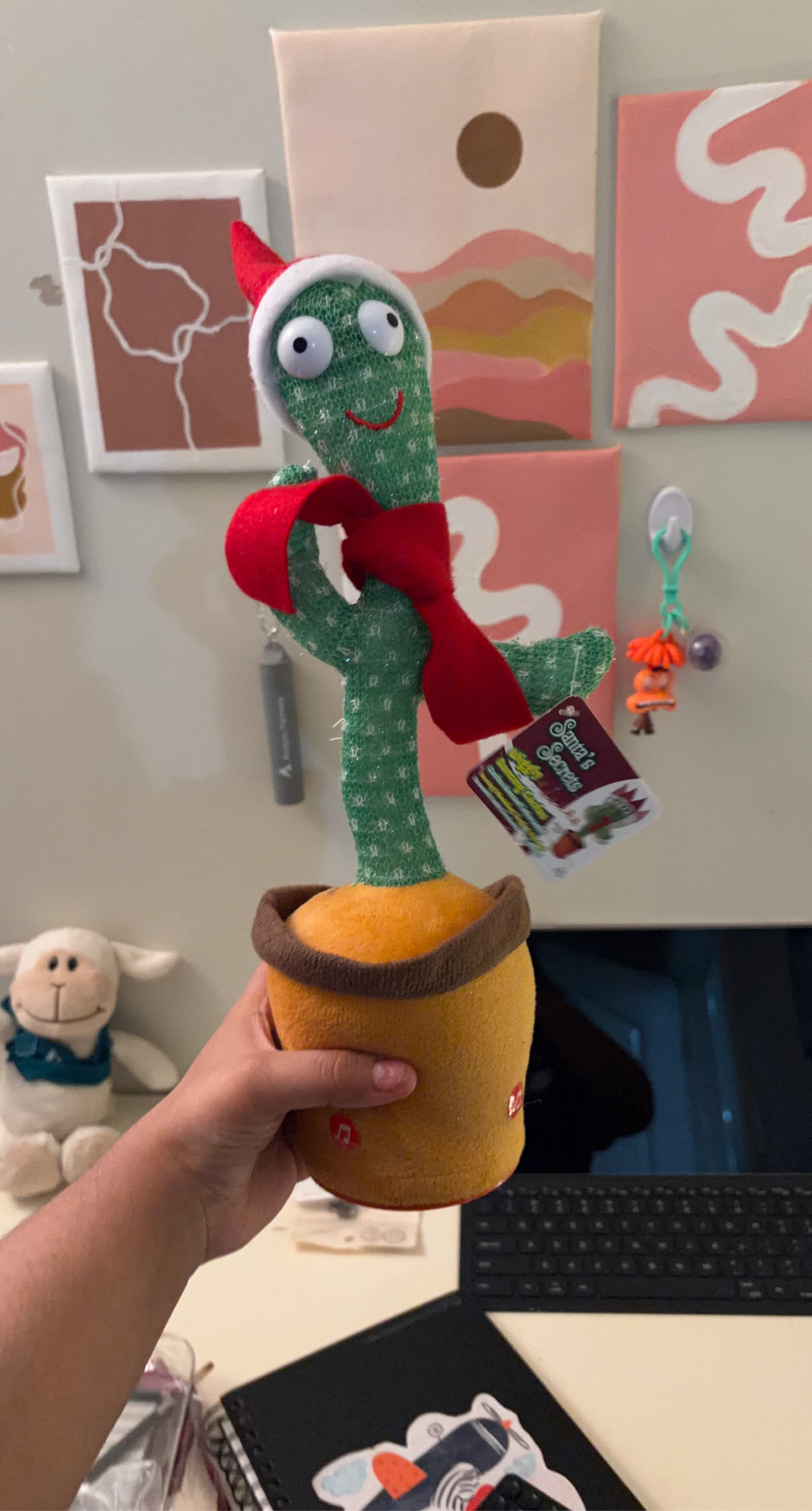 Dancing Cactus Toy with Lights and Music