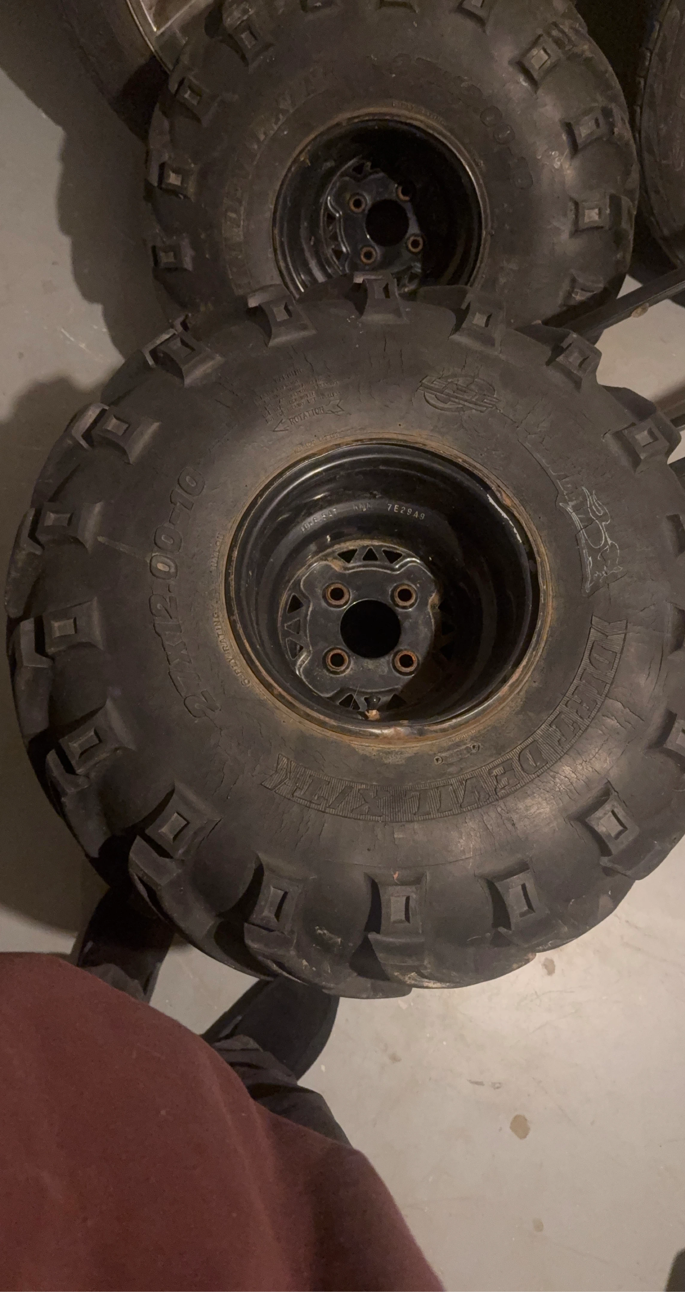 4x ATV Tires