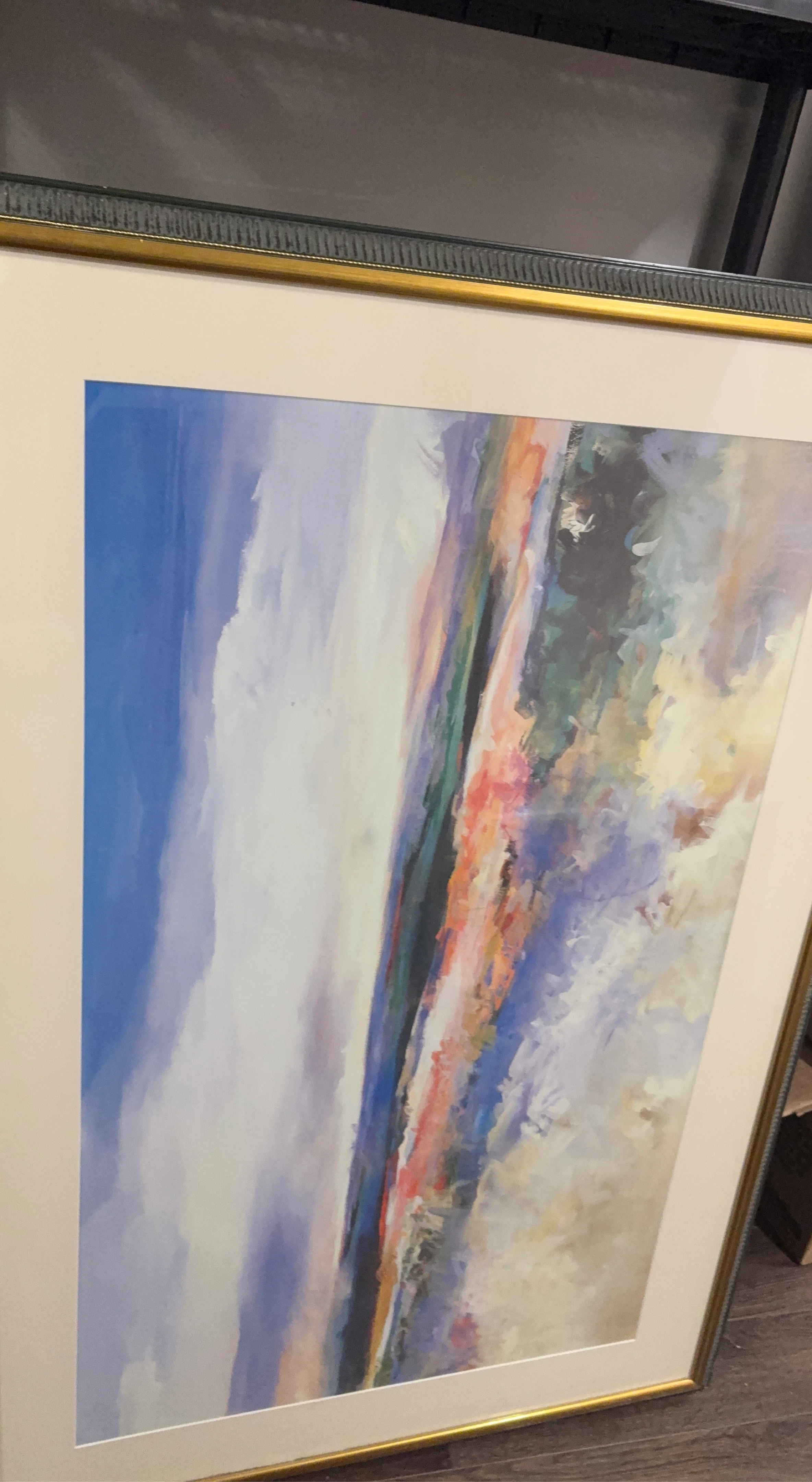 Framed Abstract Art Print