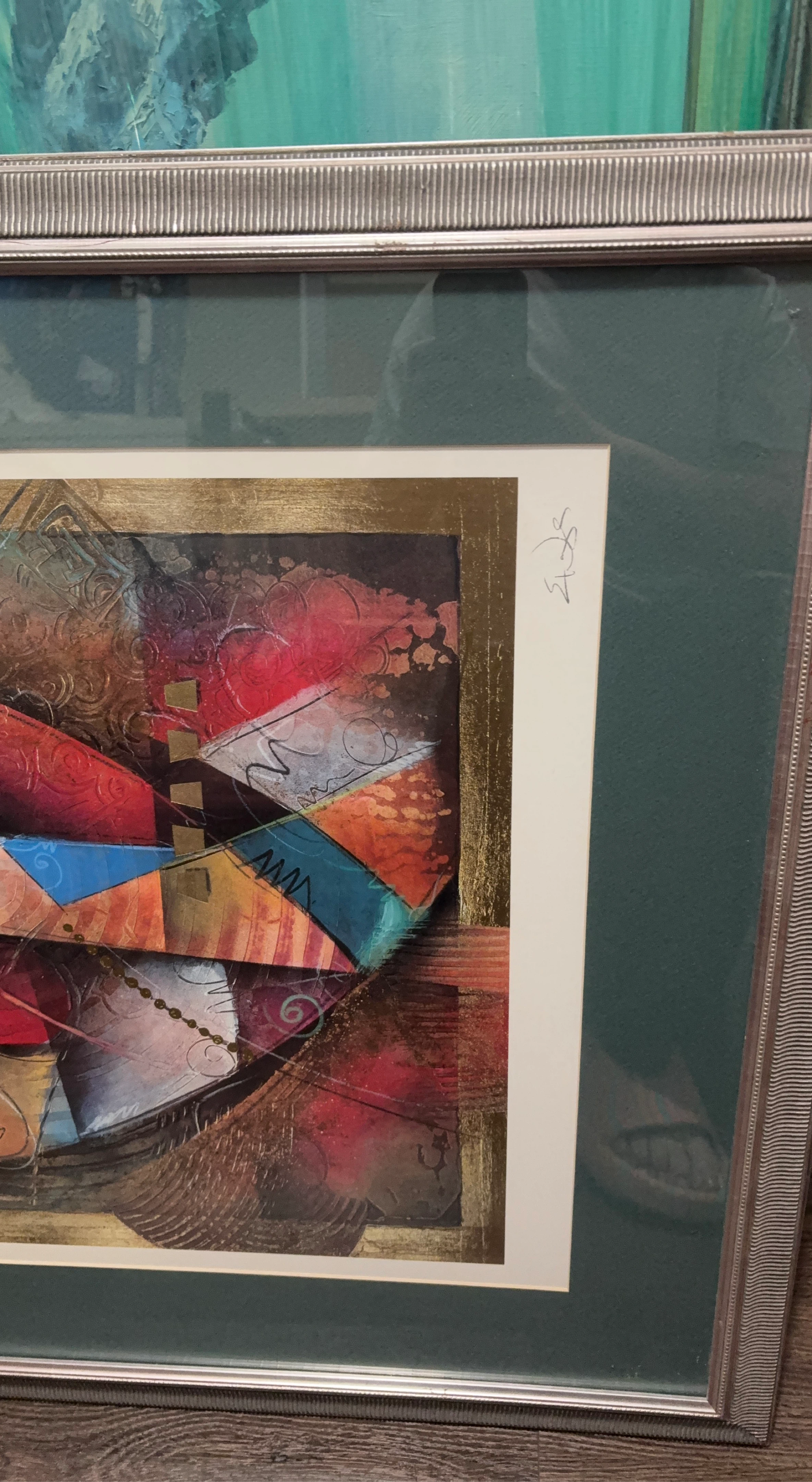 Framed Abstract Art Print