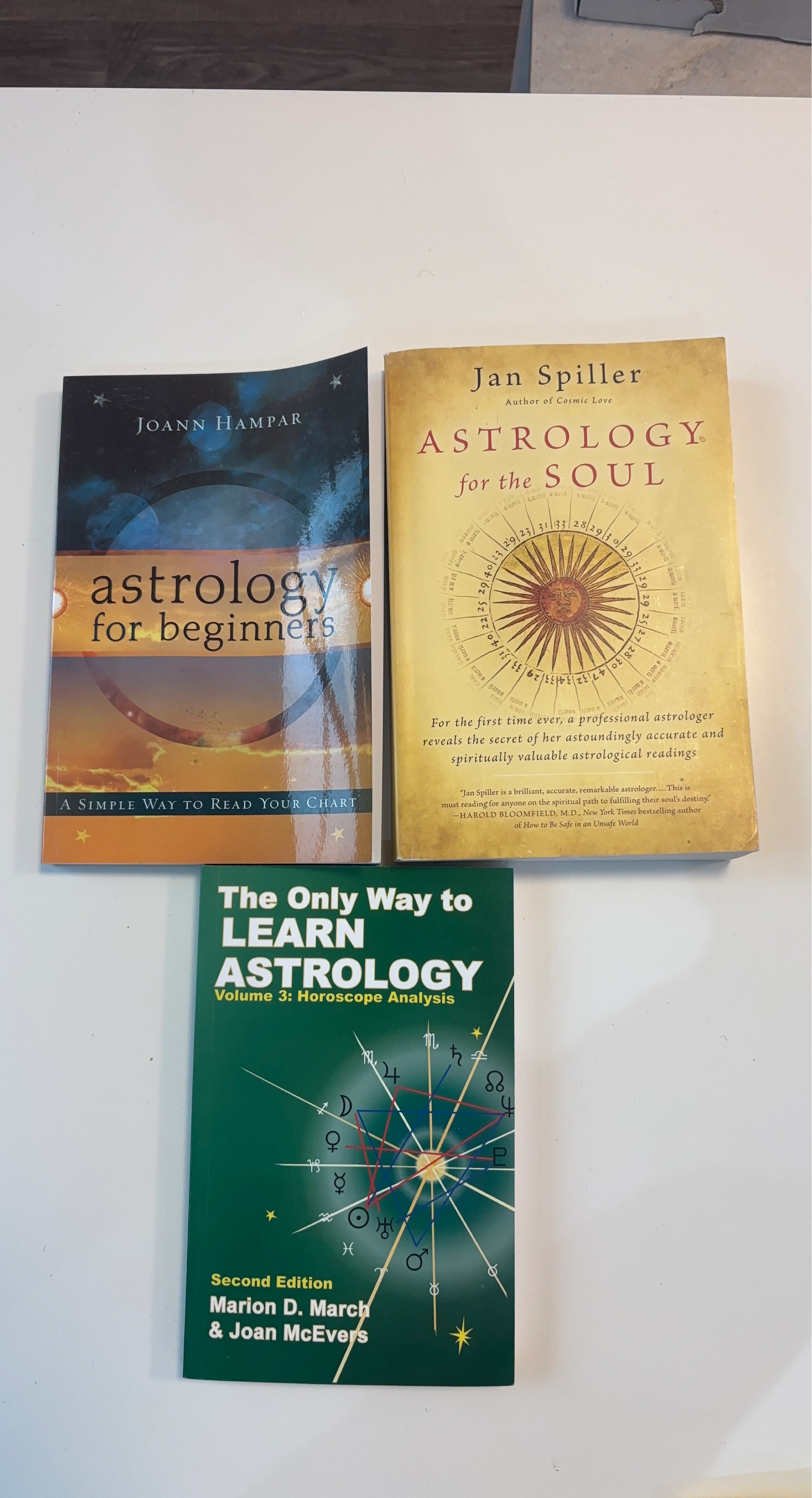 Lot of 3 Astrology Books