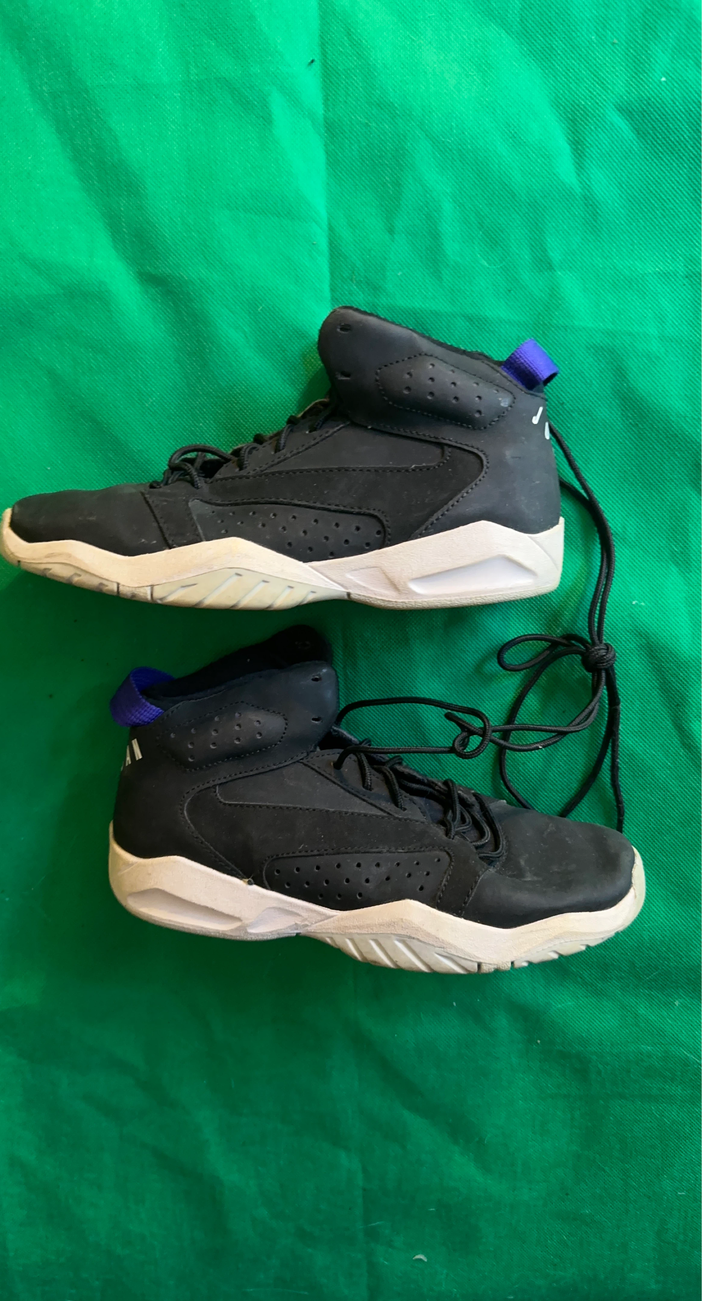 Jordan Black Basketball Sneakers