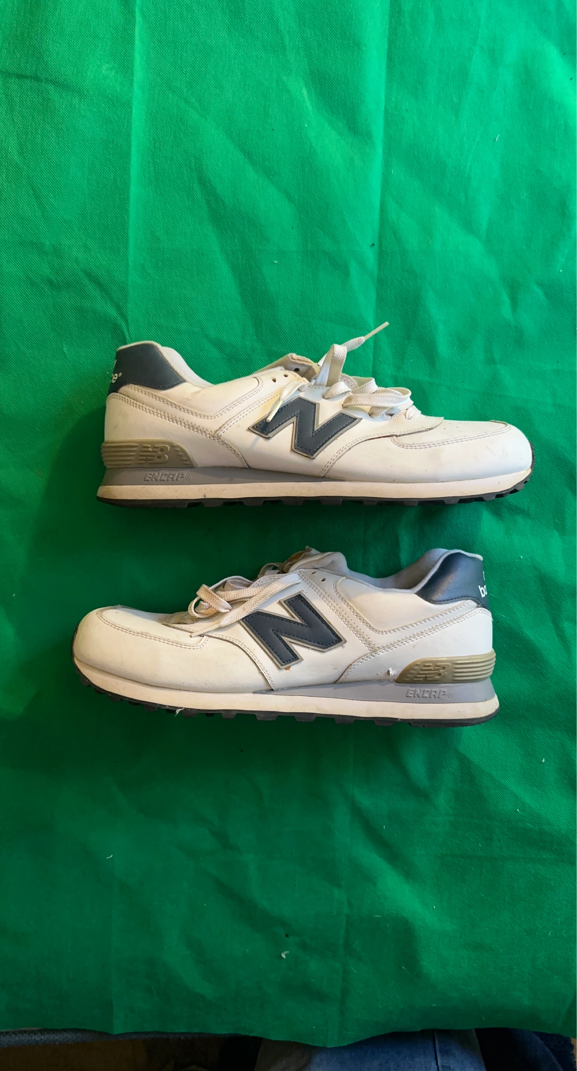 New Balance 574 Sneakers White/Navy