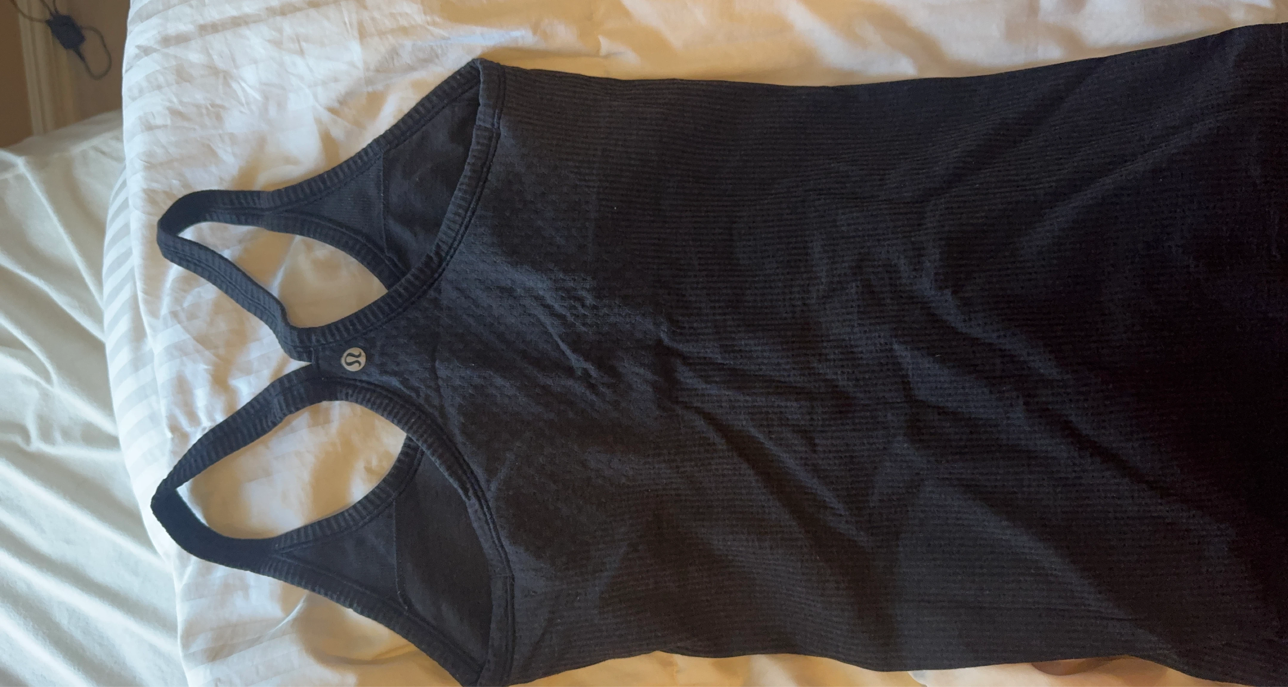 Lululemon Black Tank Top