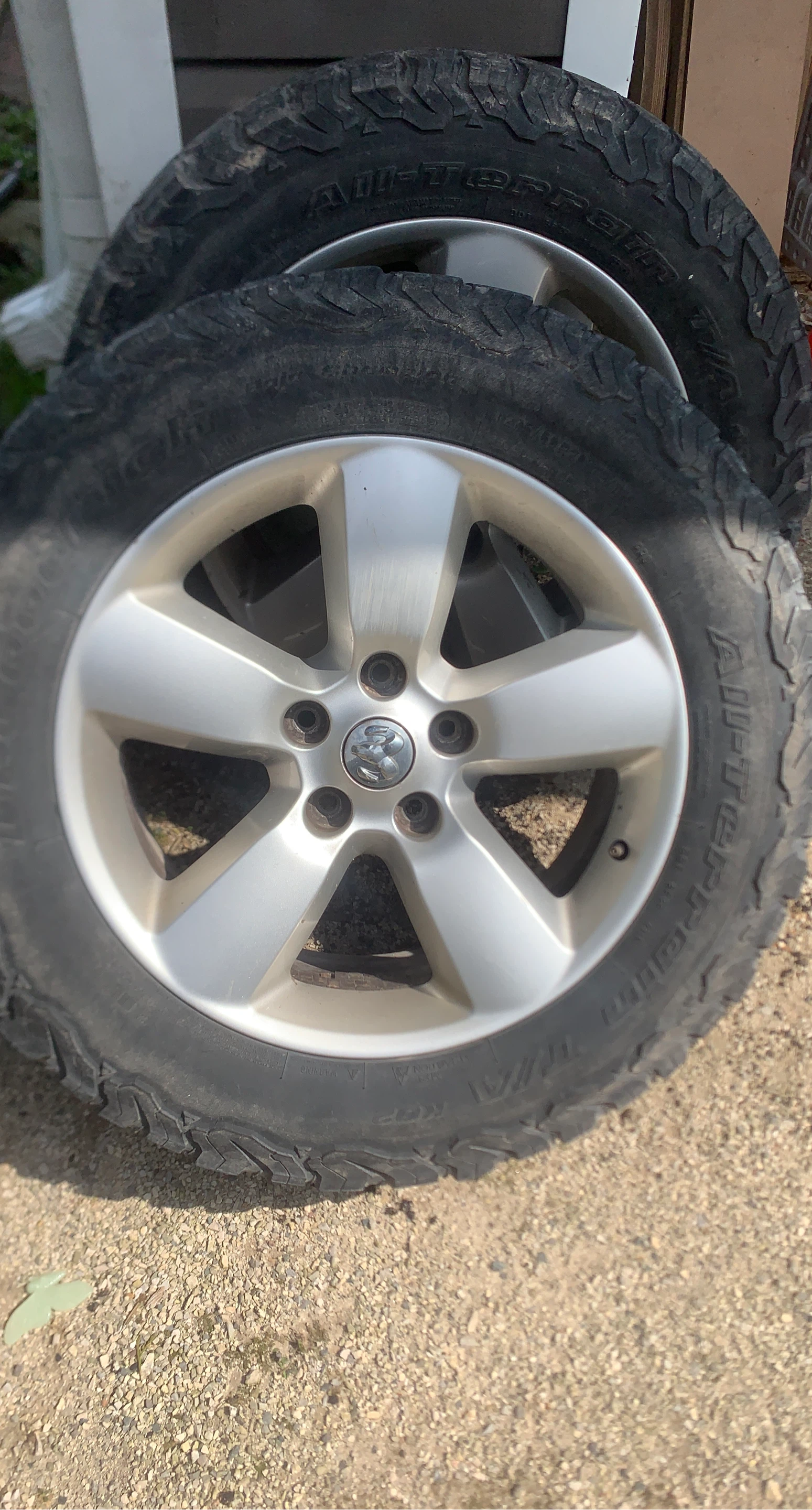 BFGoodrich All-Terrain T/A KO2 Tires and rimes