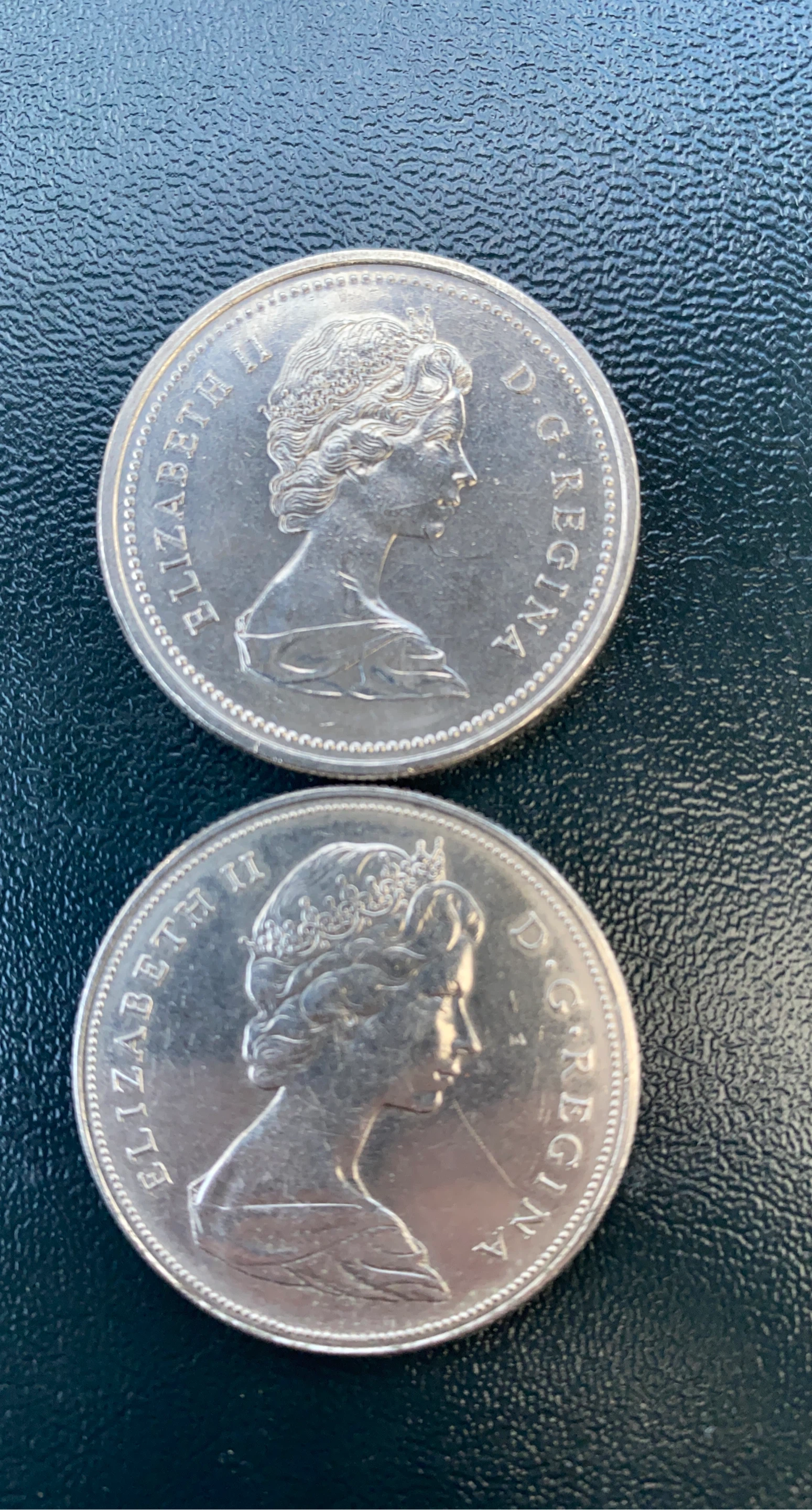 Two Canadian Dollar Coins - 1973 Prince Edward Island & 1972
