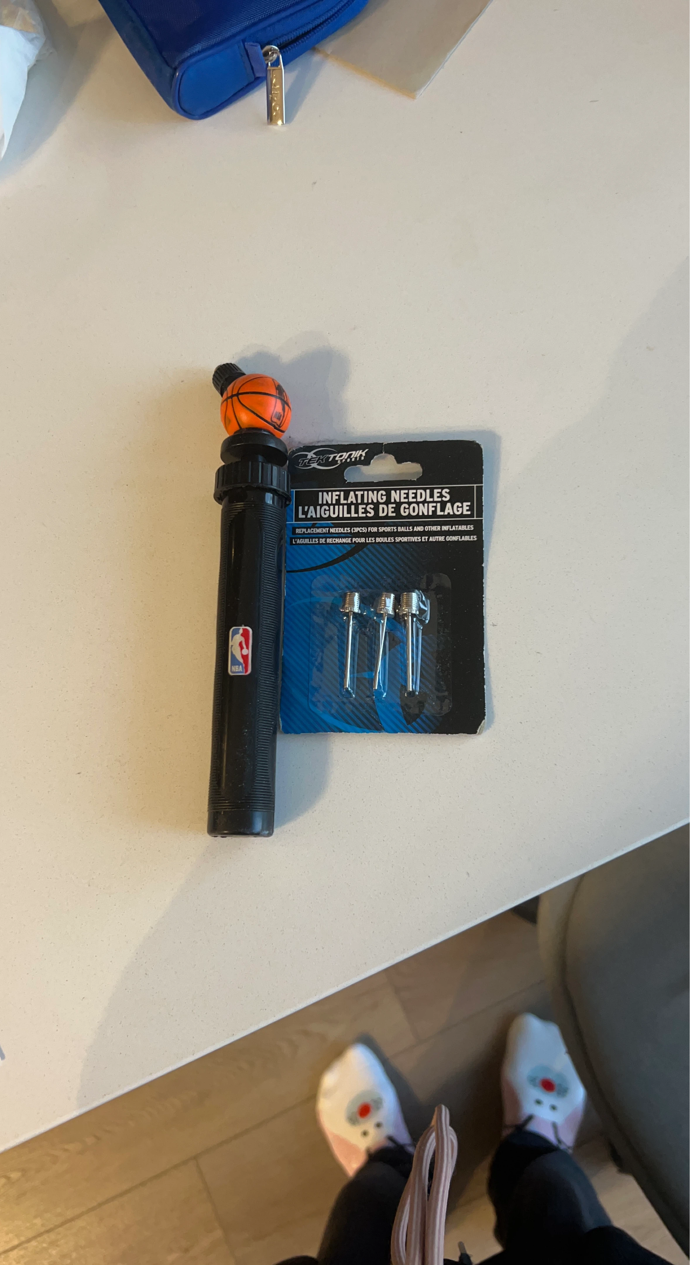 Tektonik Sports NBA Inflating Needles with Basketball Pump