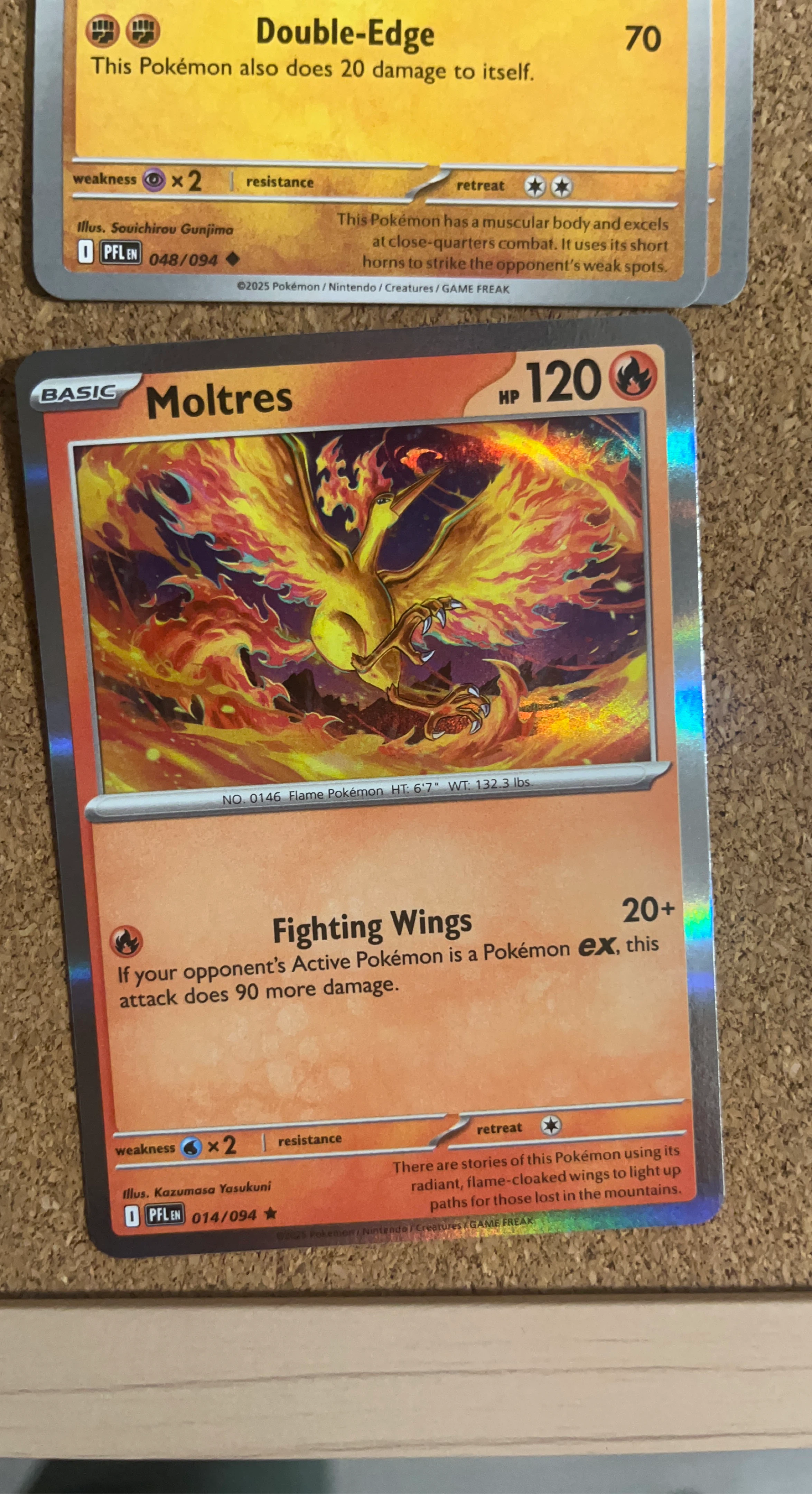 Moltres 014/094 Pokemon Card