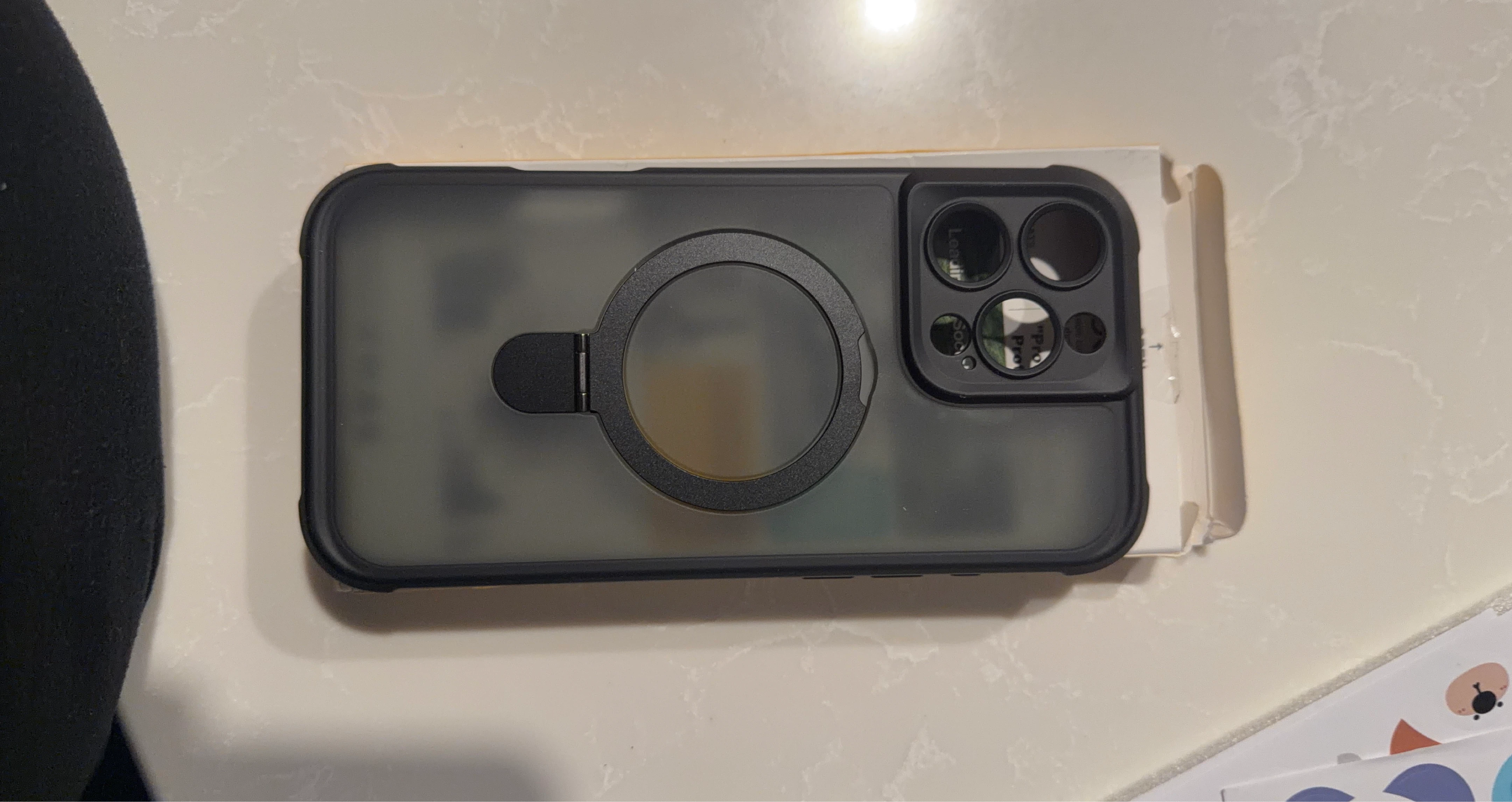 IPhone 16 pro maxCase with Ring Stand