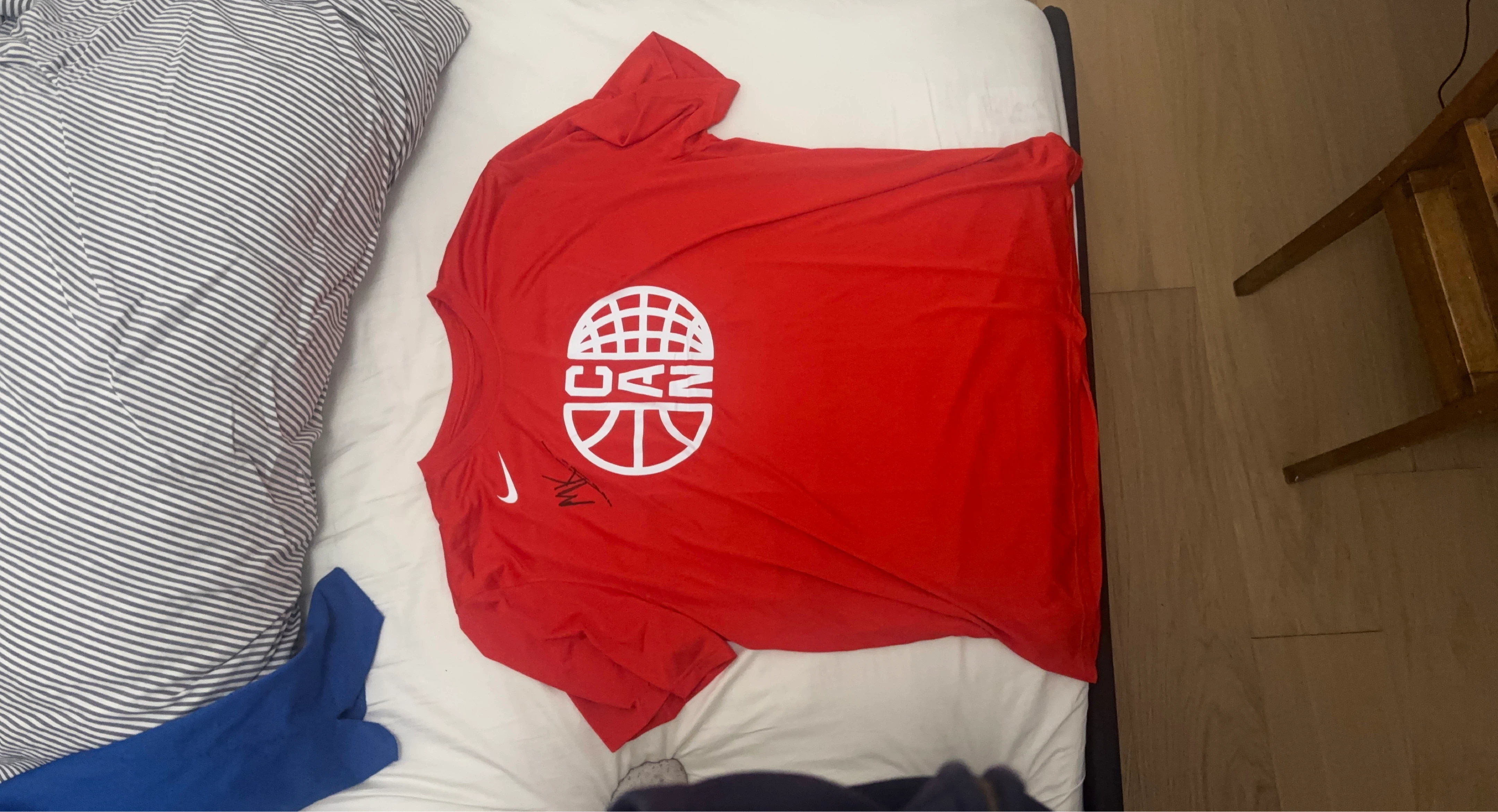 Mk signed team Canada shirt