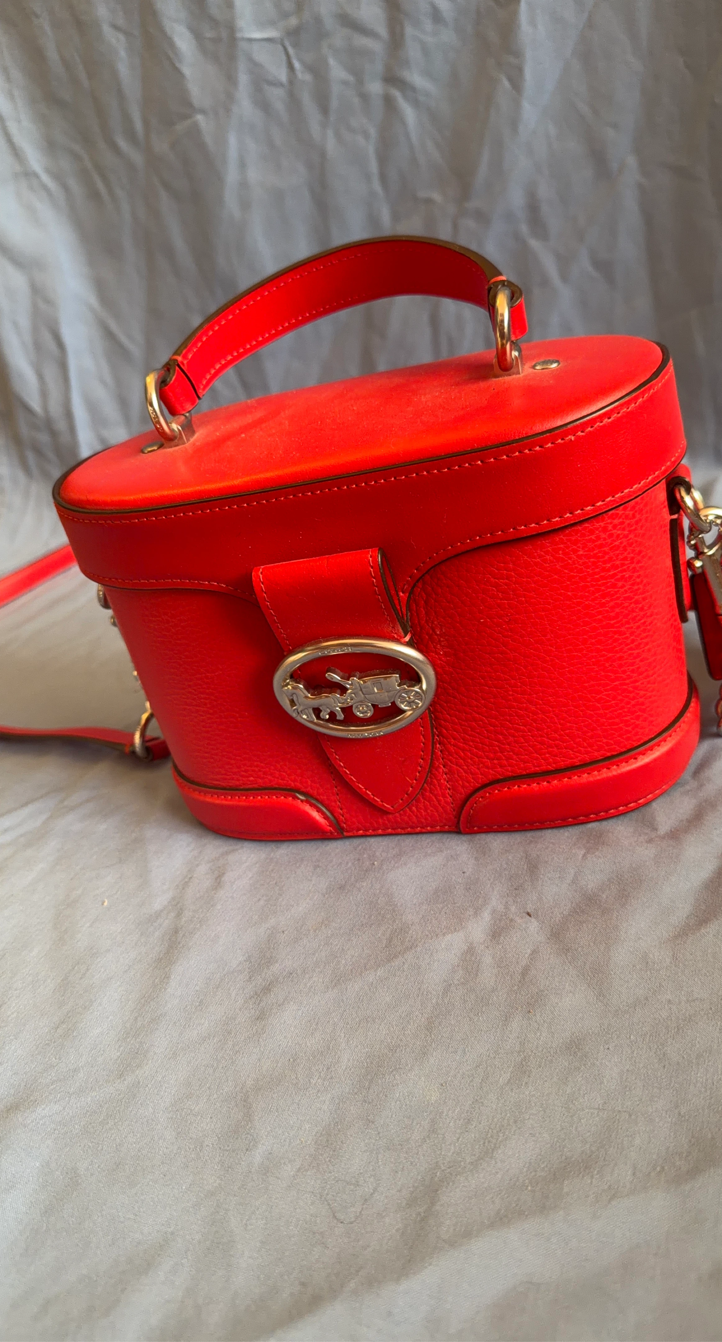 Red Coach Kay Crossbody Bag
