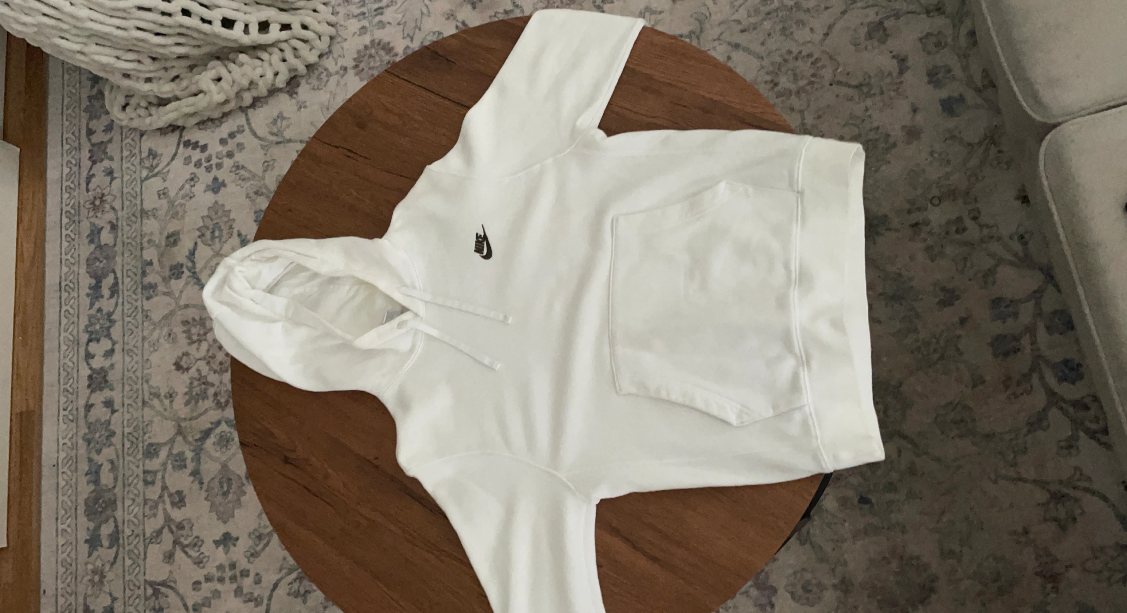 Nike White Hoodie