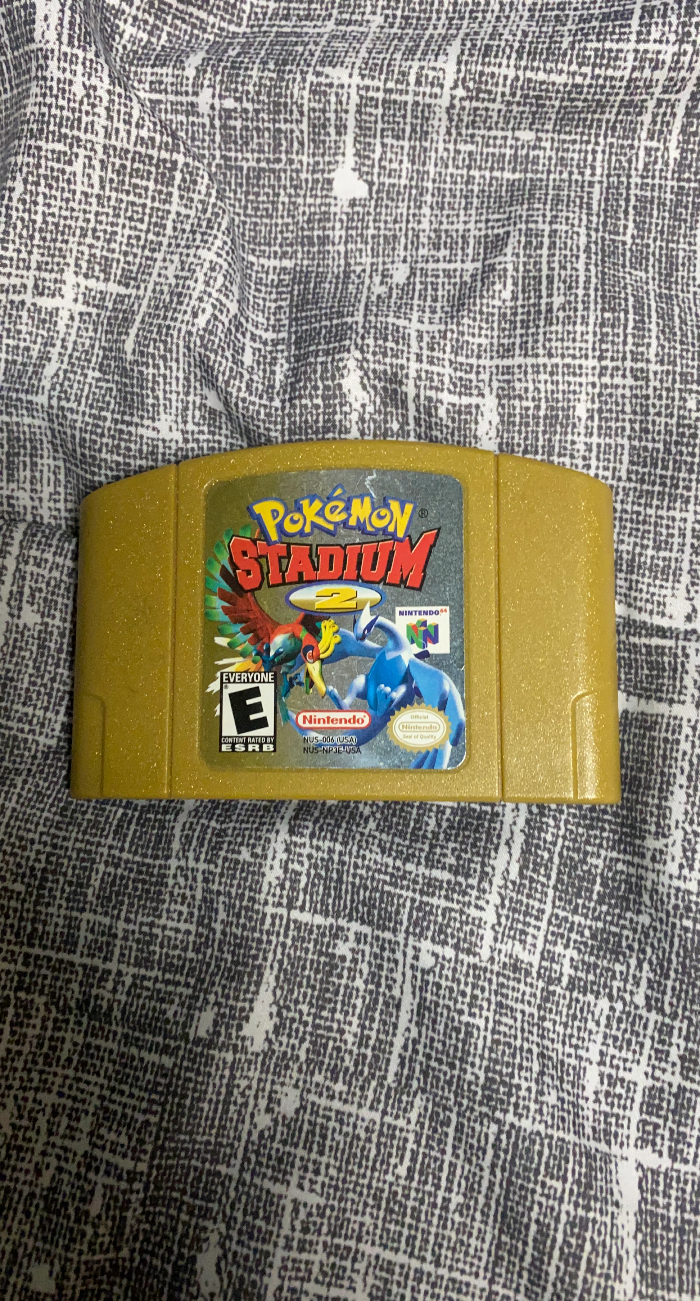 Pokemon Stadium 2 N64 Game Cartridge