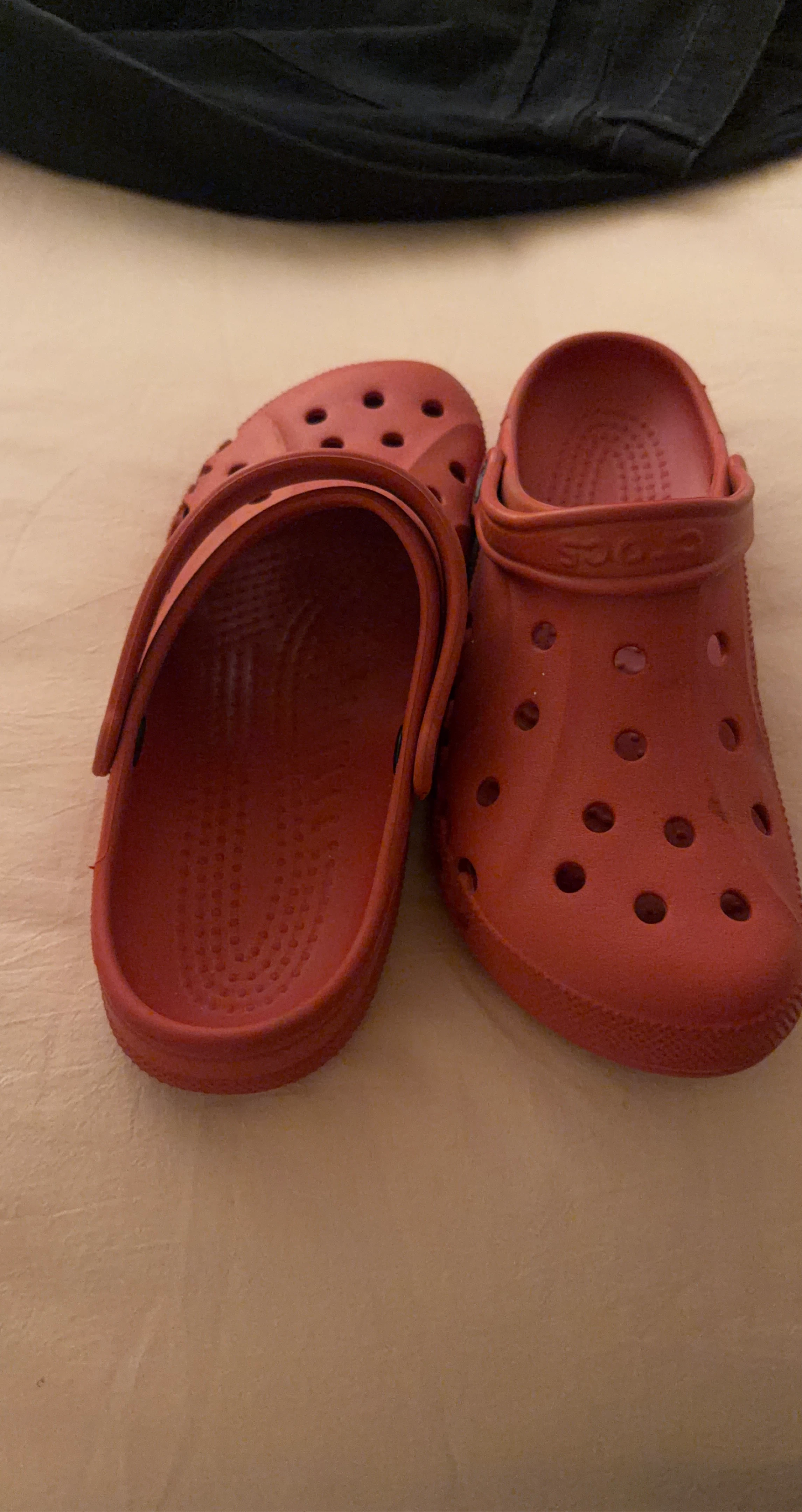 Red Crocs Clogs