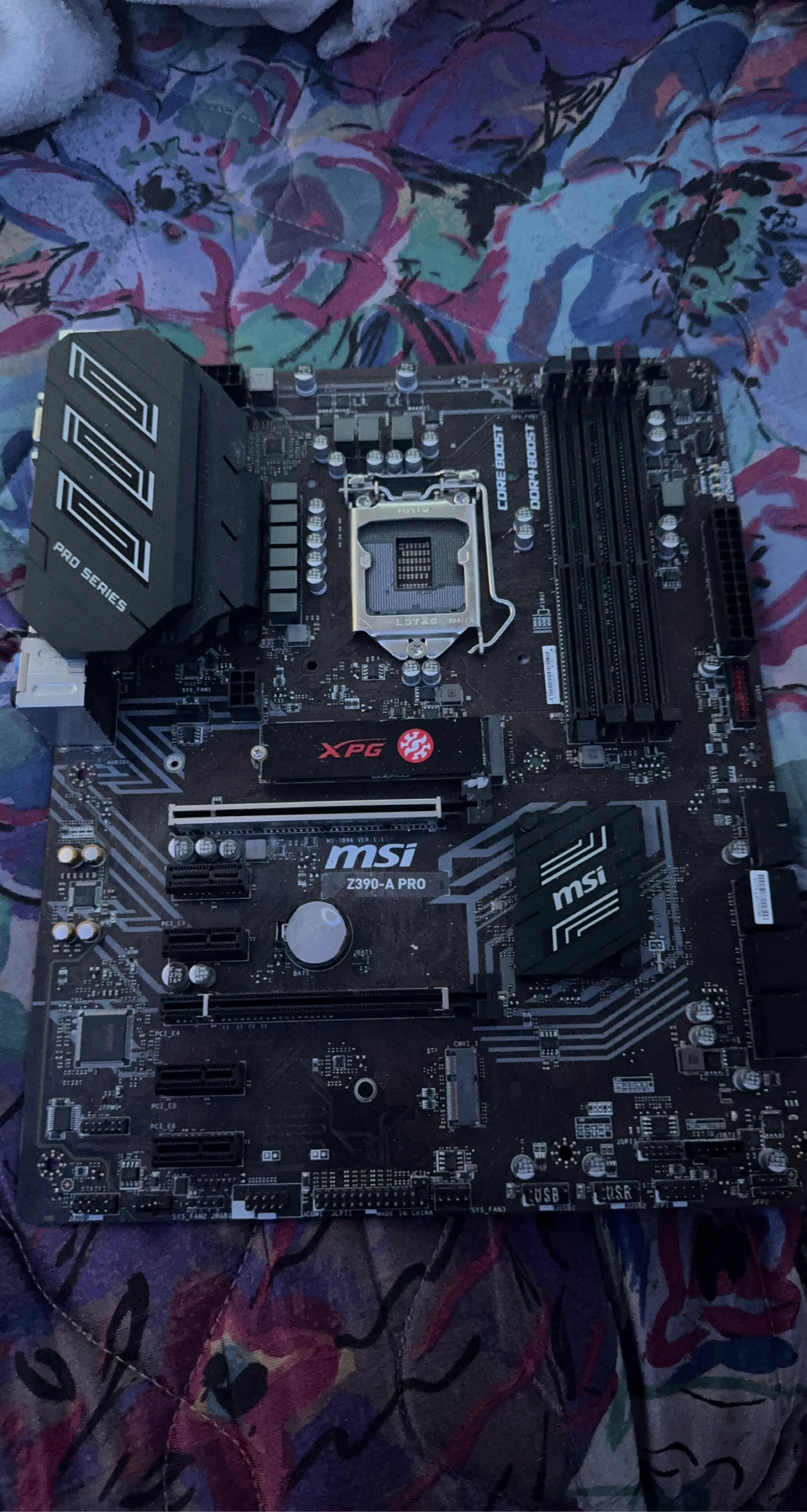 MSI Z390-A PRO Motherboard