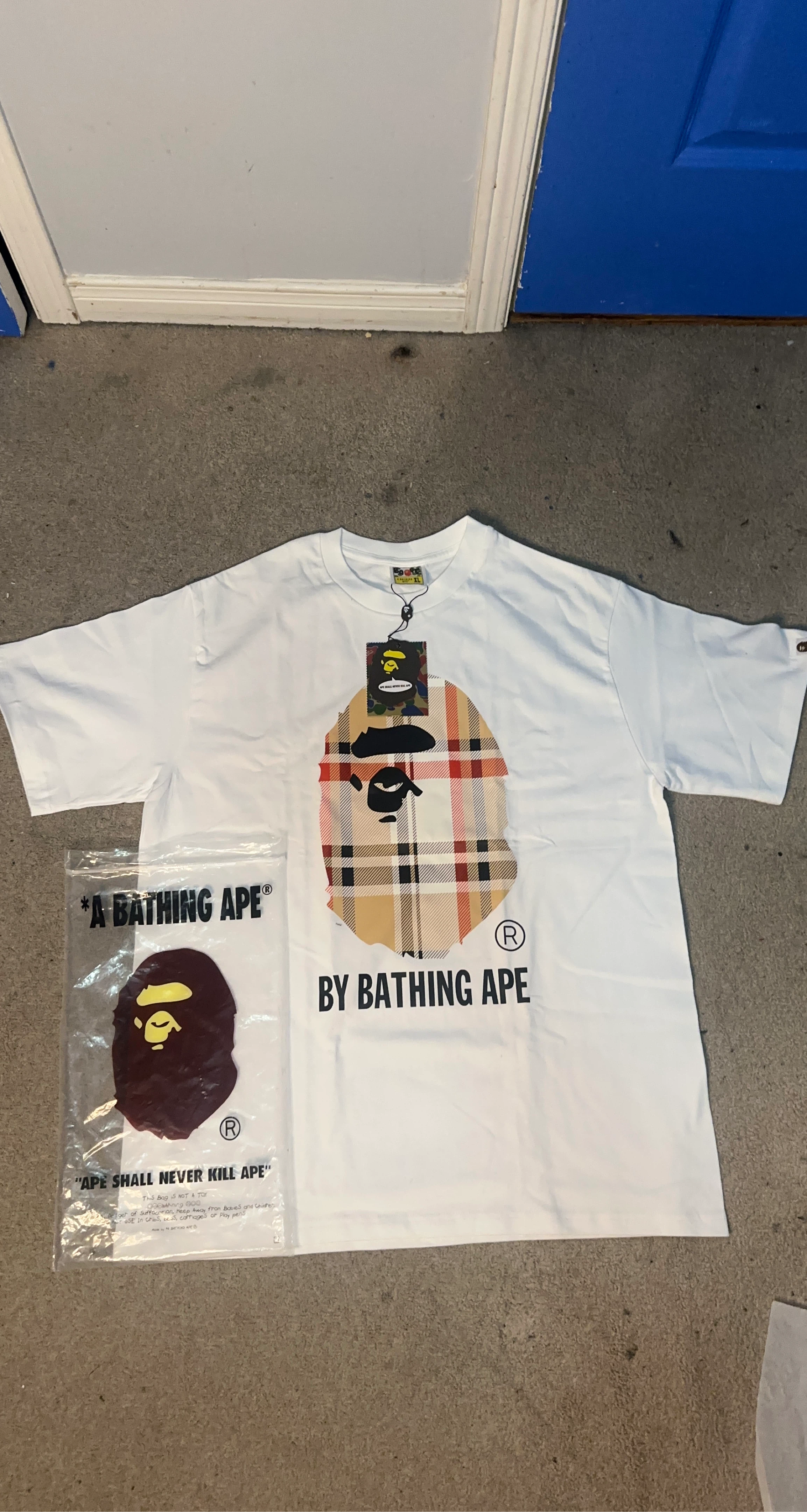 A Bathing Ape T-Shirt White XL