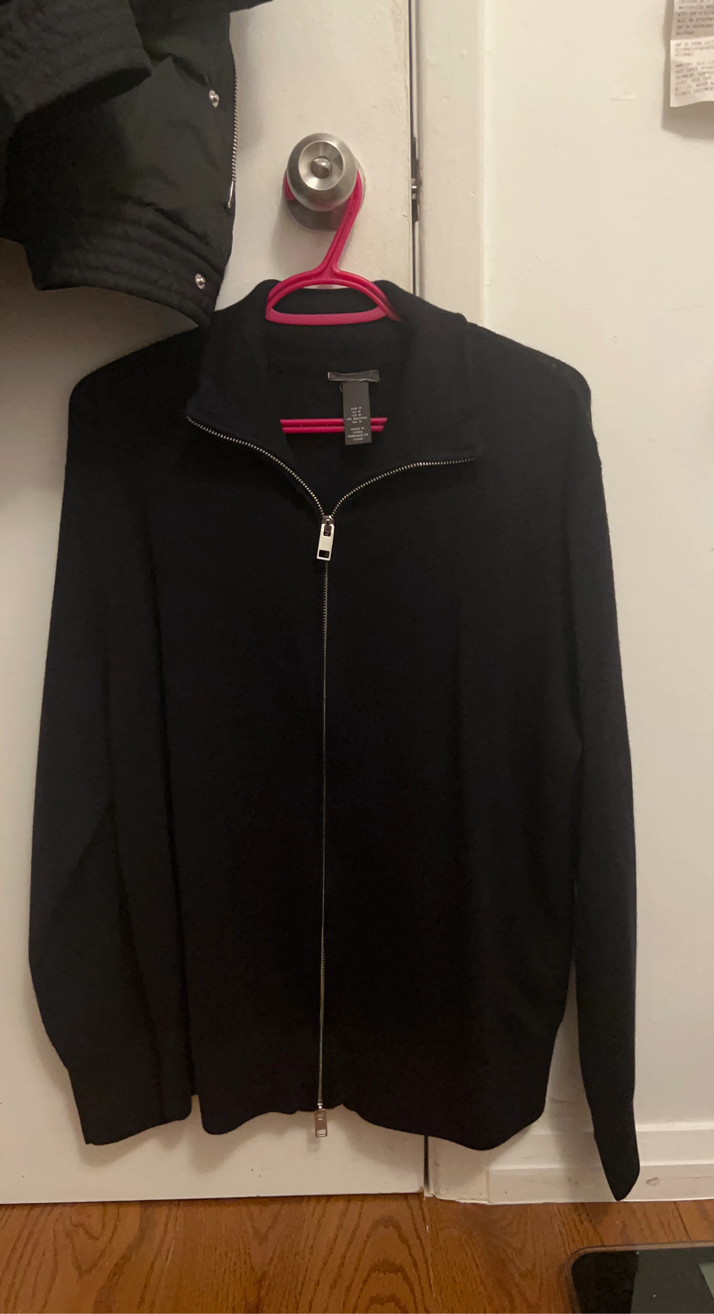 H&M Zip-Up Sweater - Medium