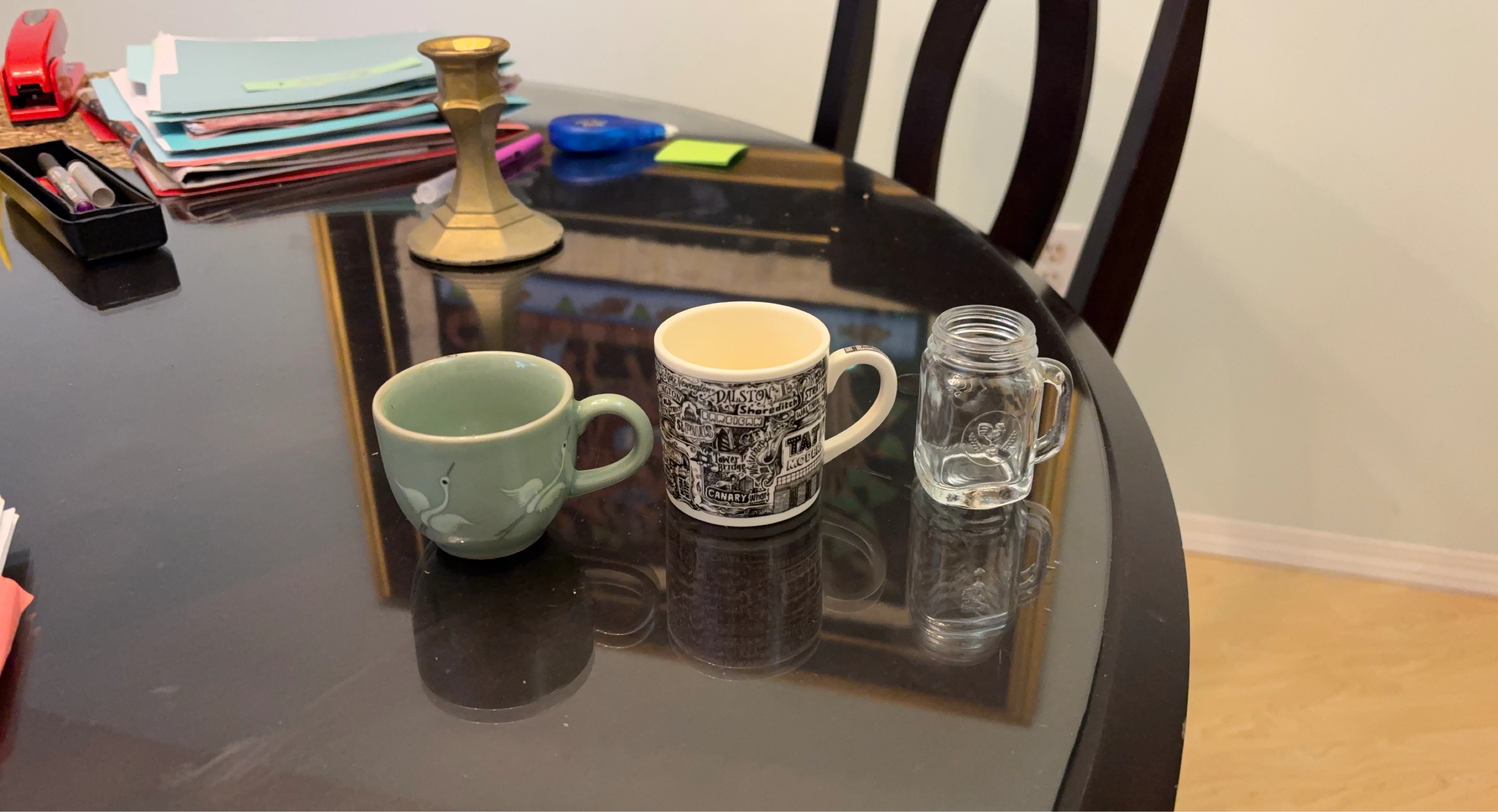 Set of 3 miniature mugs