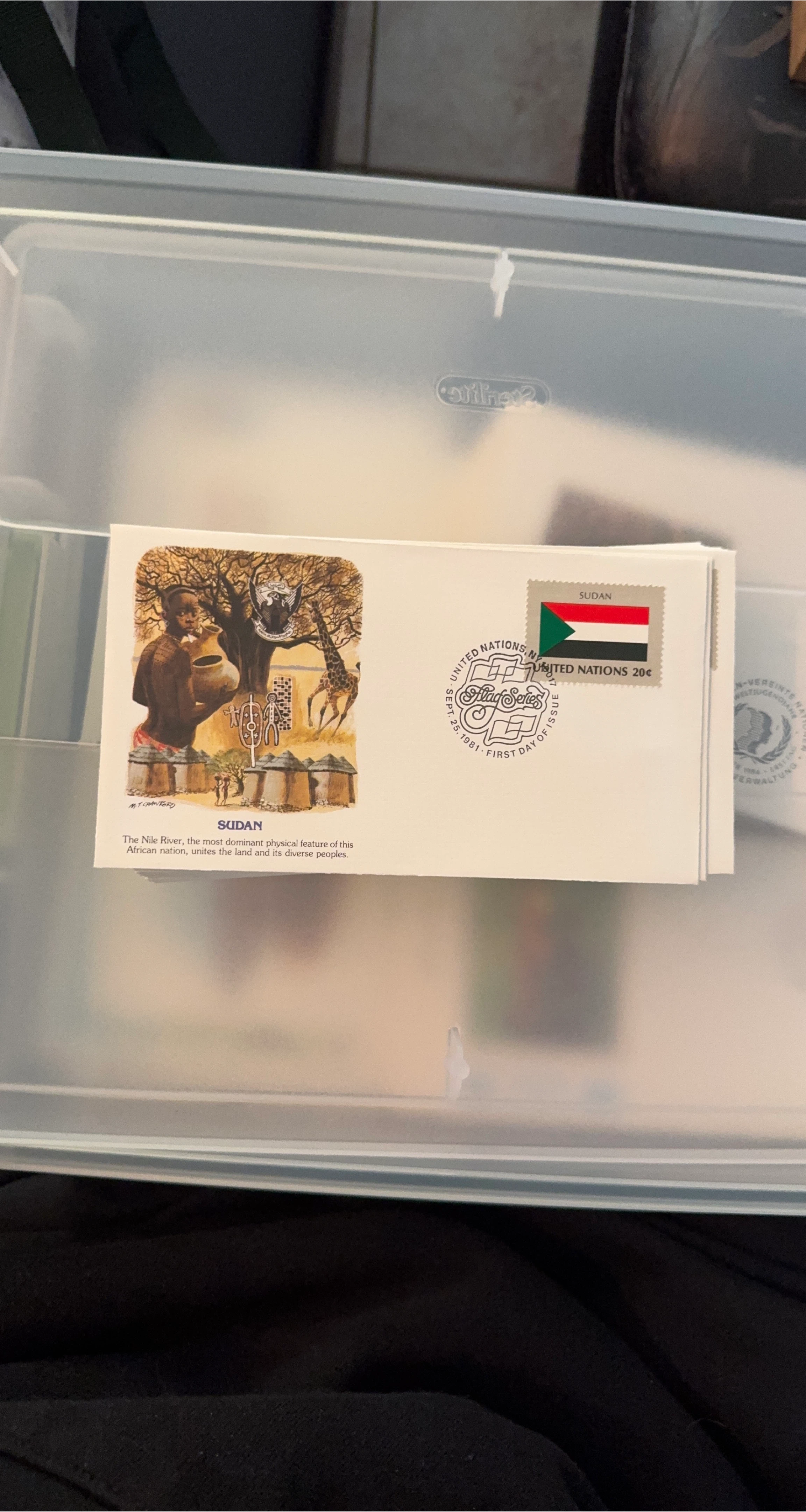 United Nations Sudan First Day Cover 1981