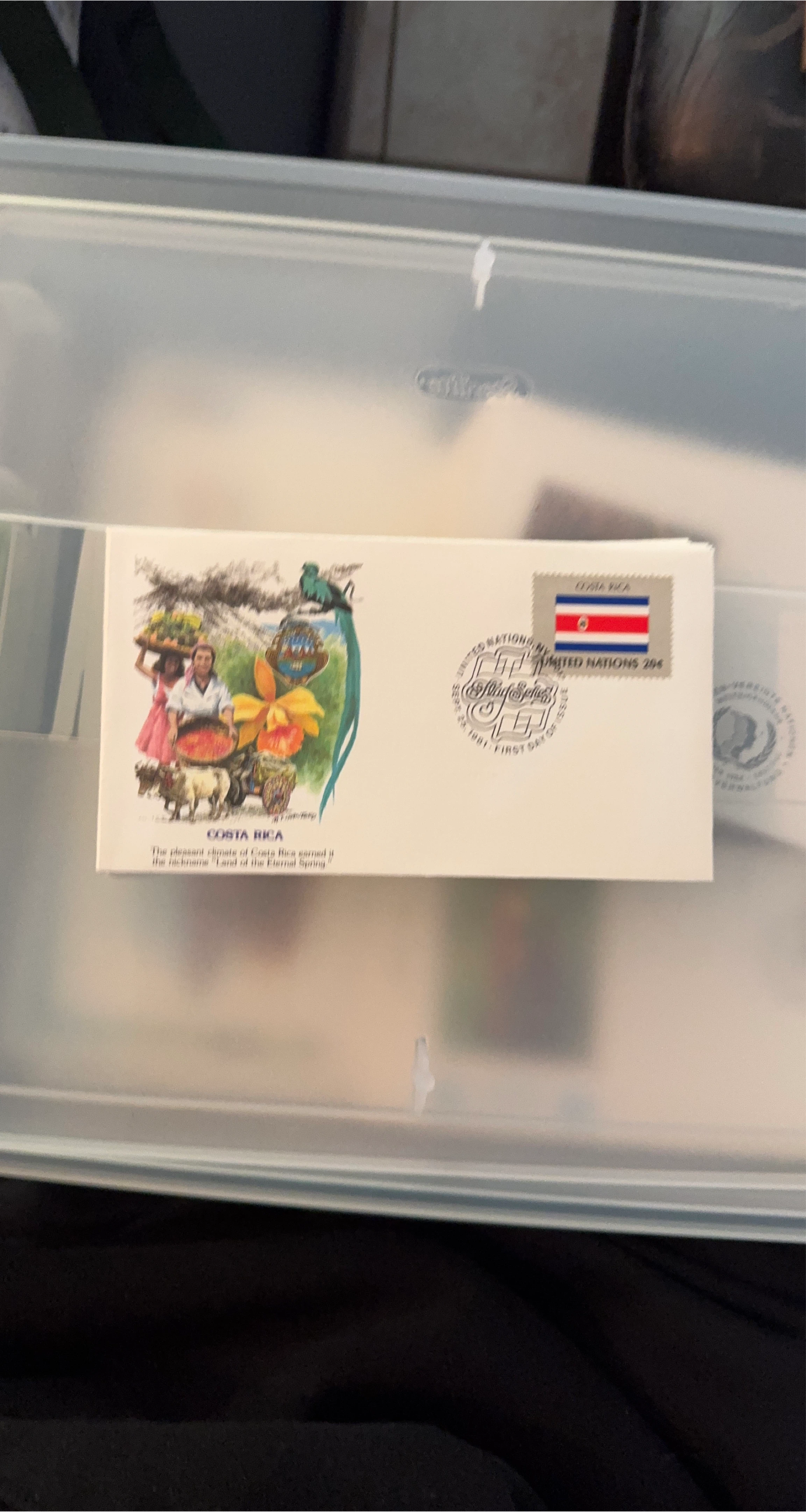 United Nations Costa Rica First Day Cover 1981