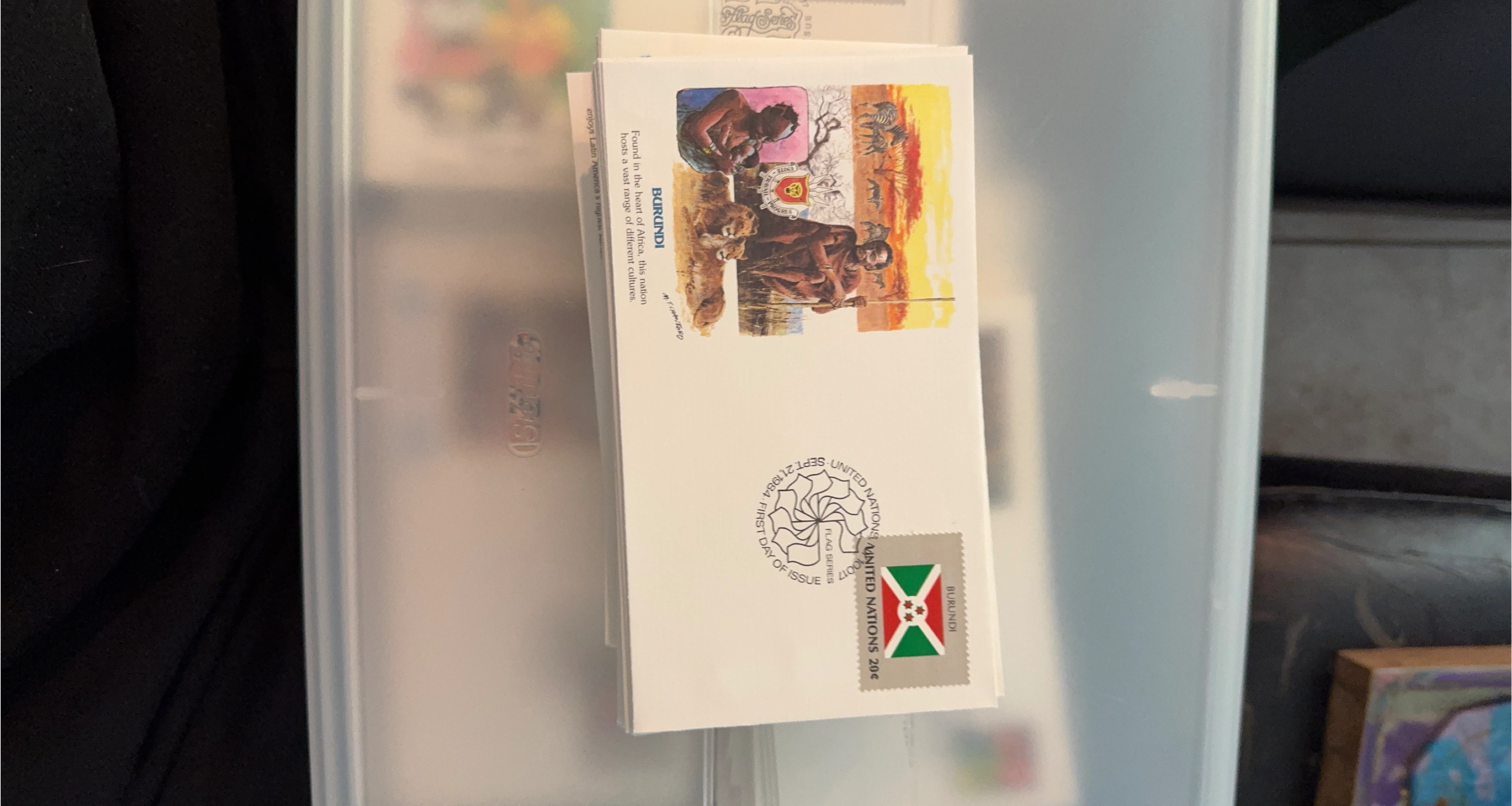 United Nations Burundi First Day Cover 1984