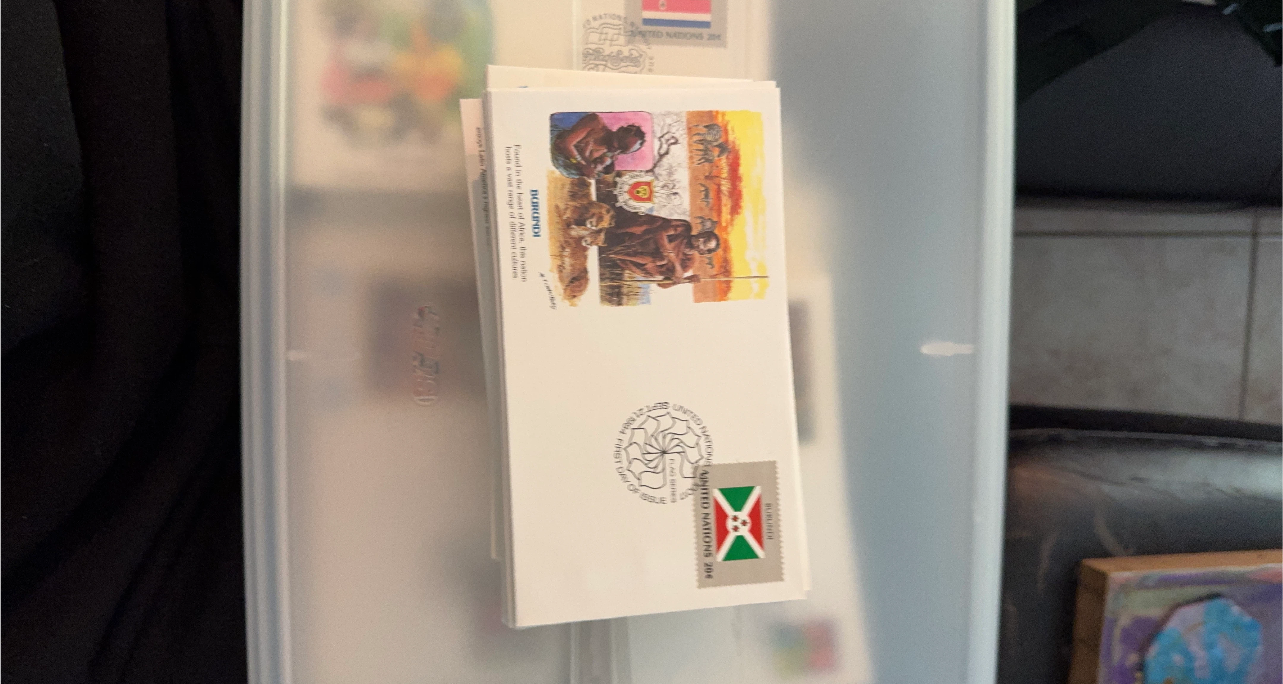 United Nations Burundi Stamp First Day Cover 1984