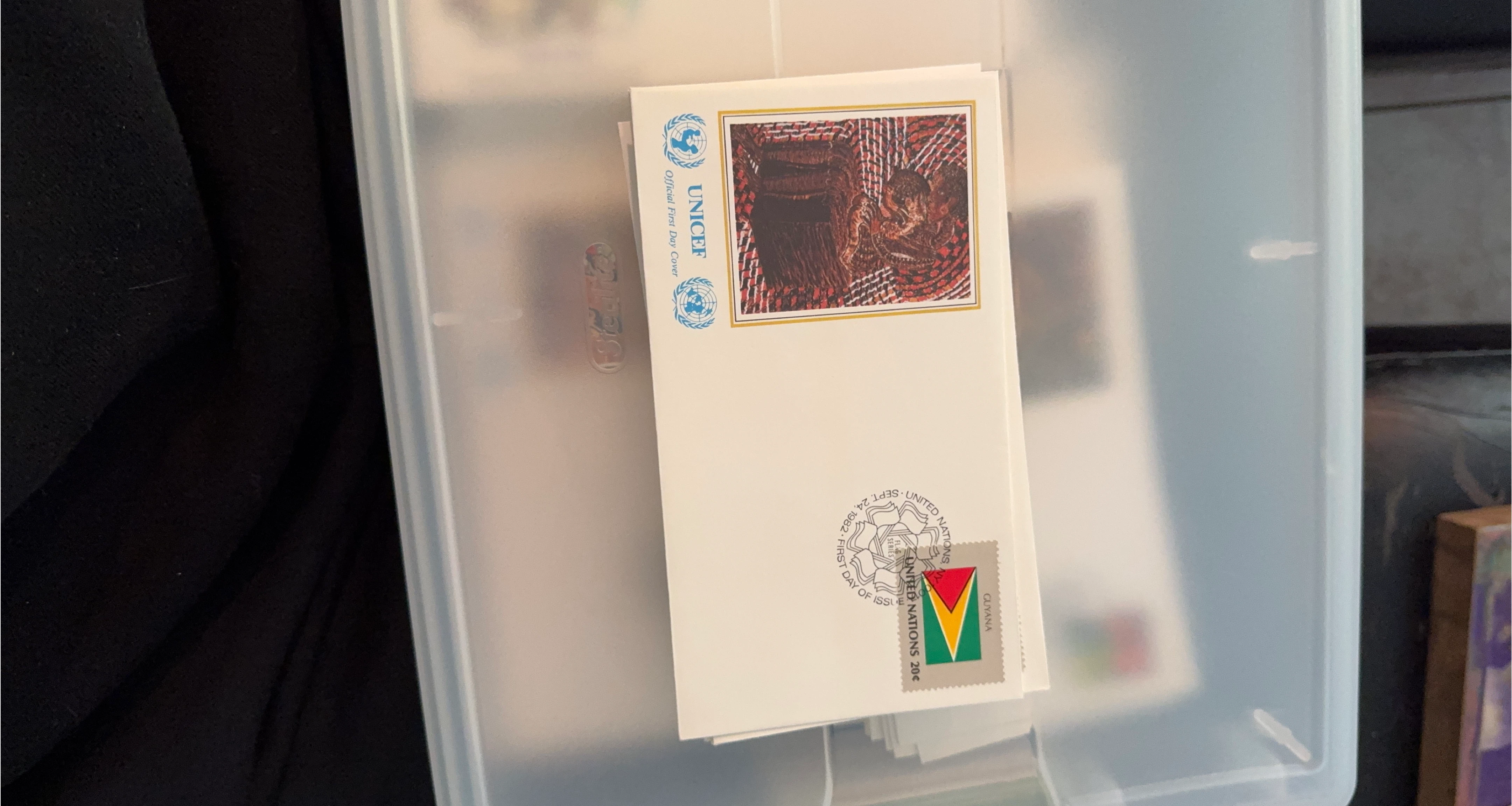 UNICEF Official First Day Cover - Guyana 1982