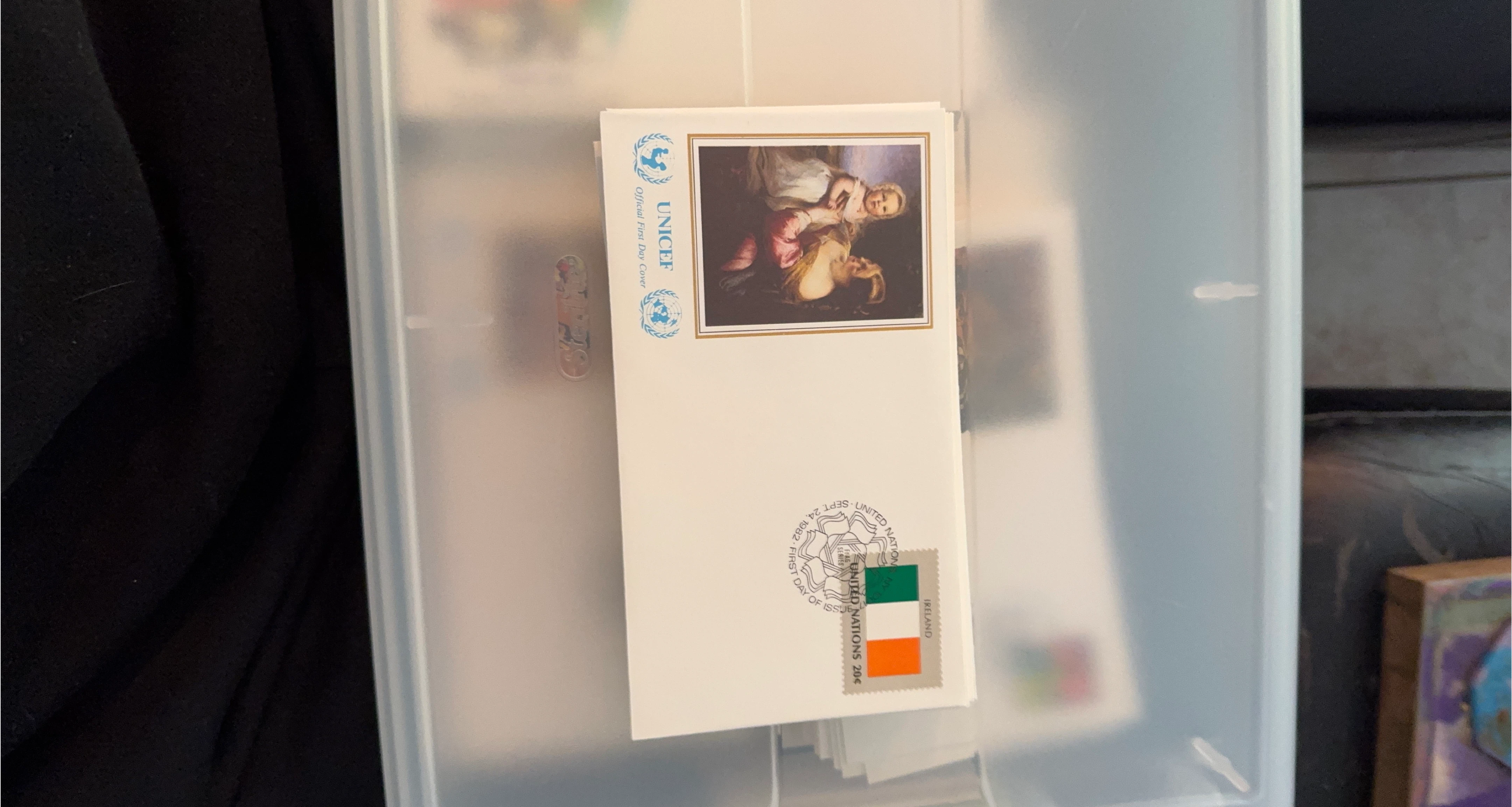 UNICEF Official First Day Cover - September 24, 1982