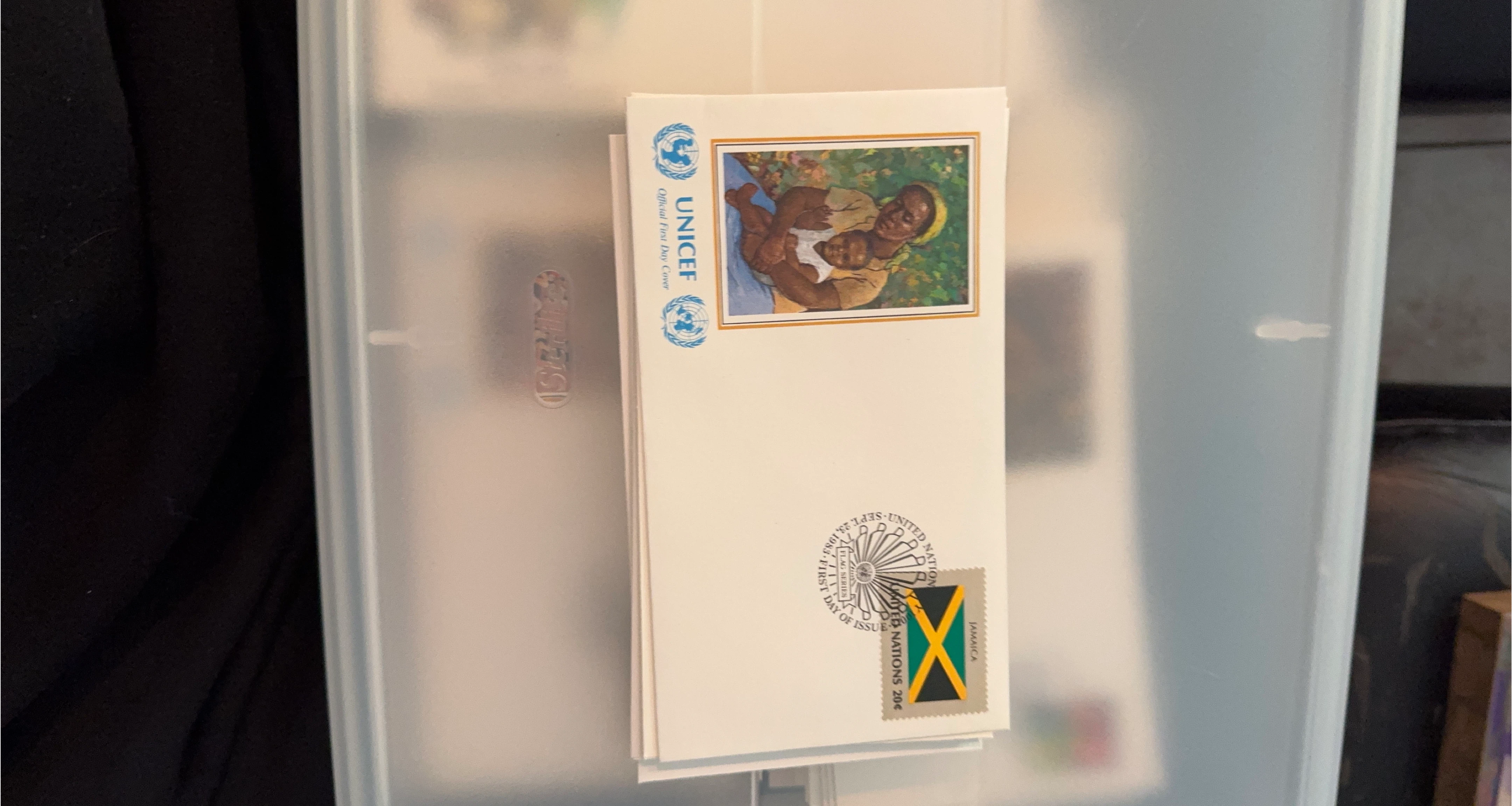 UNICEF Official First Day Cover - Jamaica Stamp