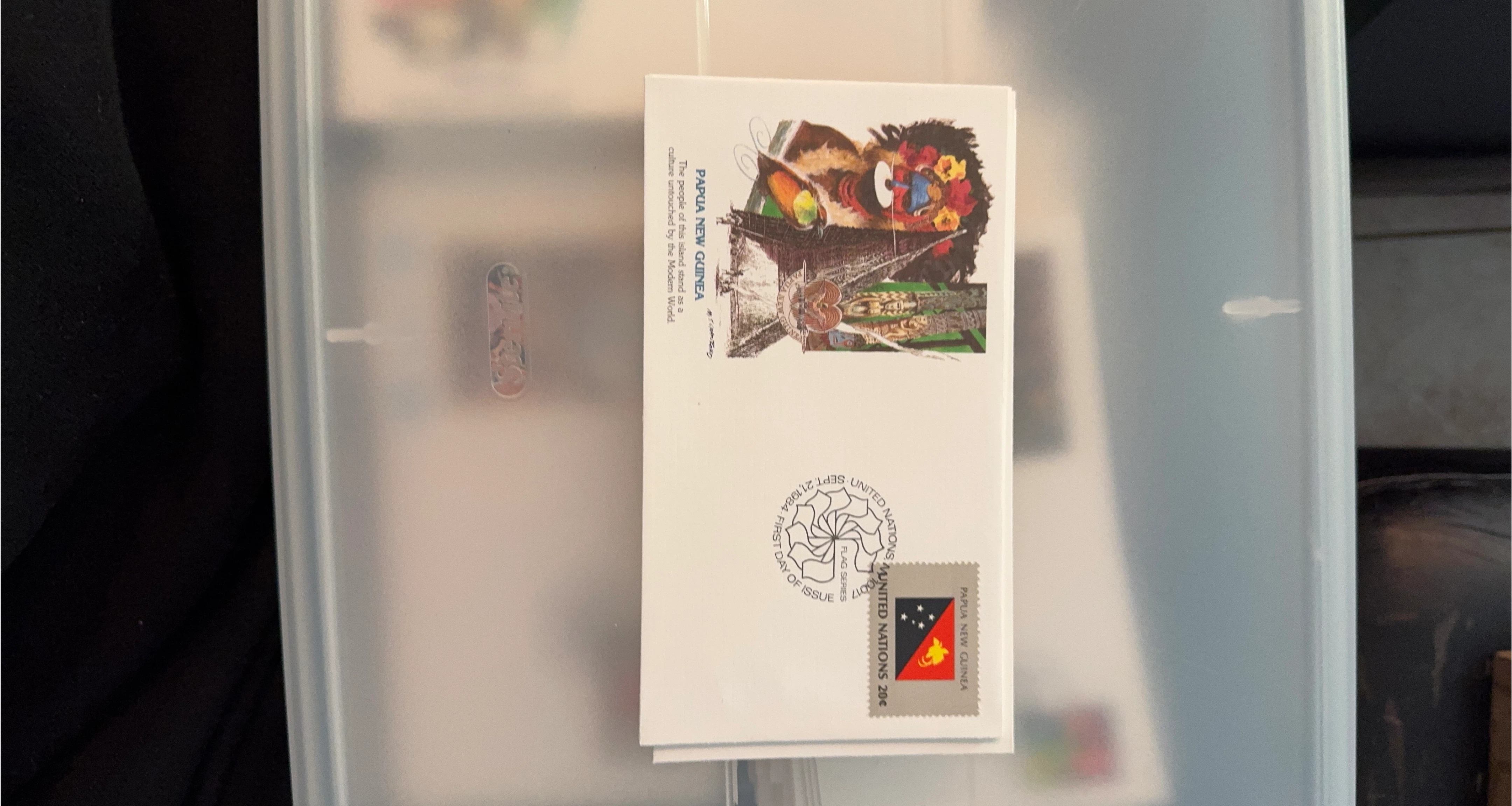 Papua New Guinea  Flag Series First Day Cover 1984