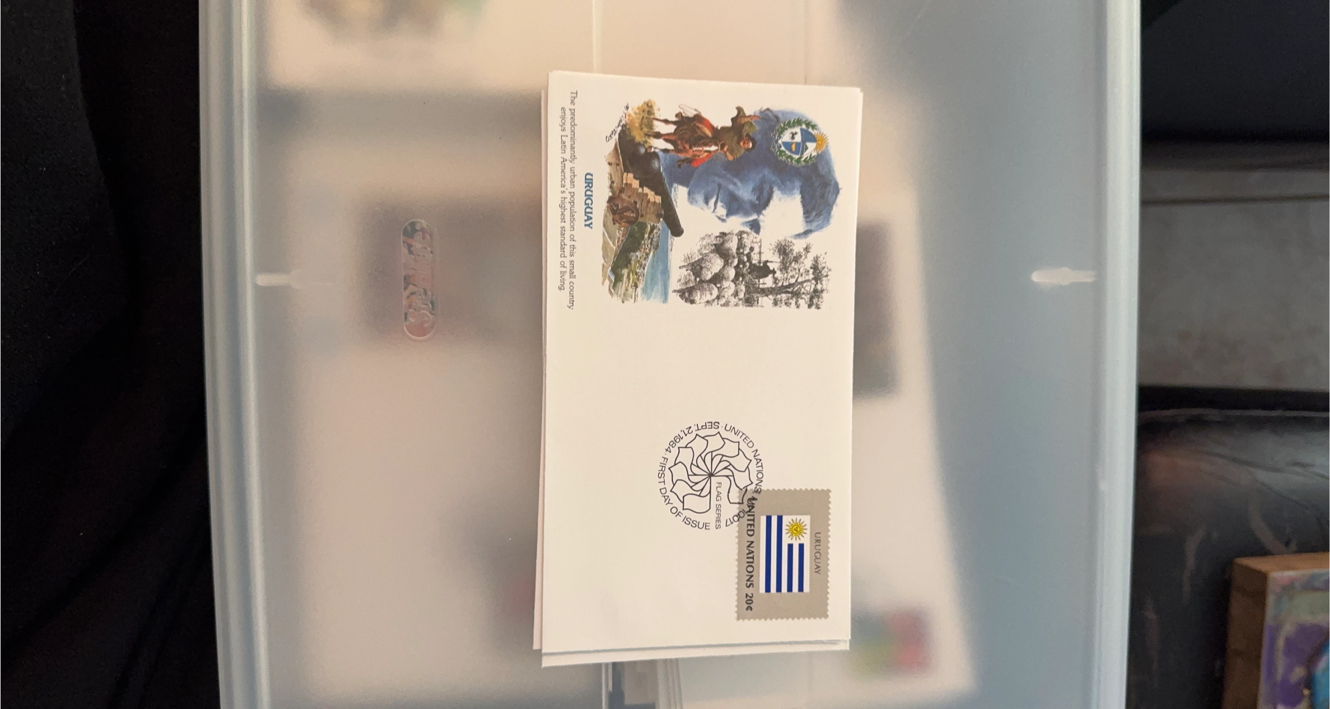 United Nations First Day Cover - Uruguay 1984