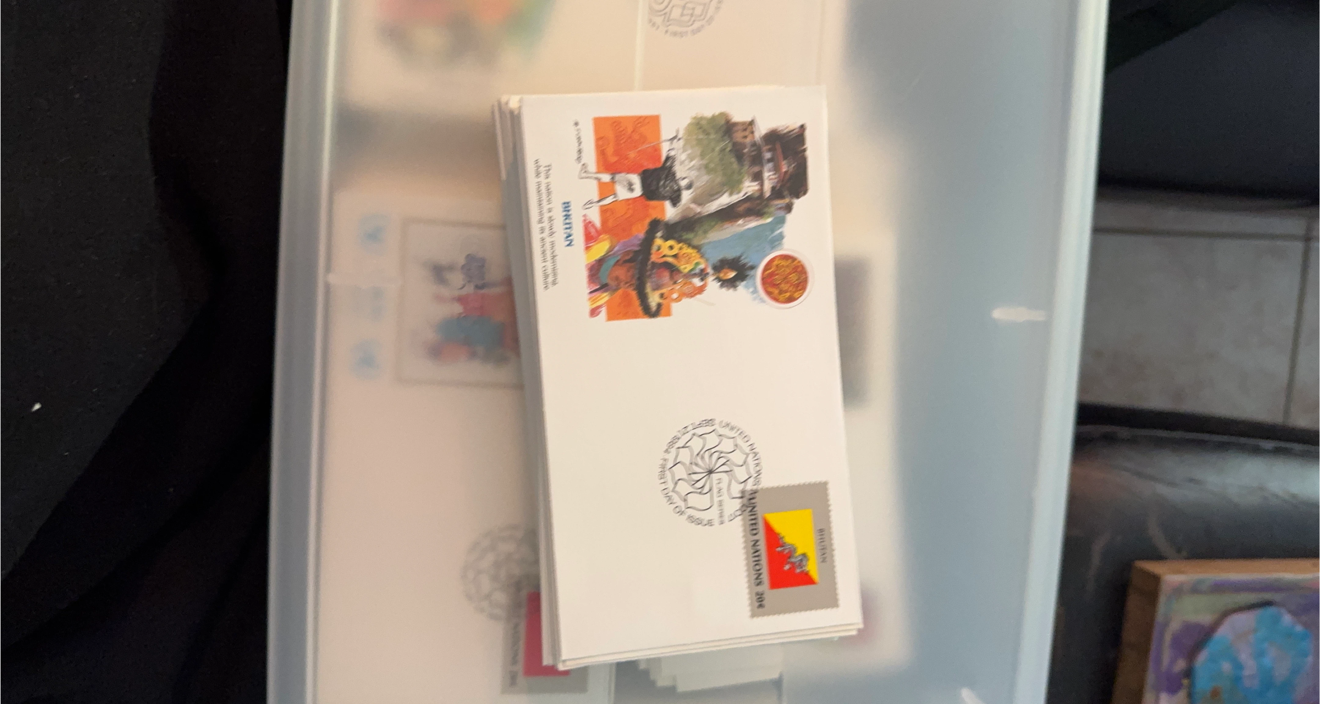Bhutan United Nations First Day of Issue Cover