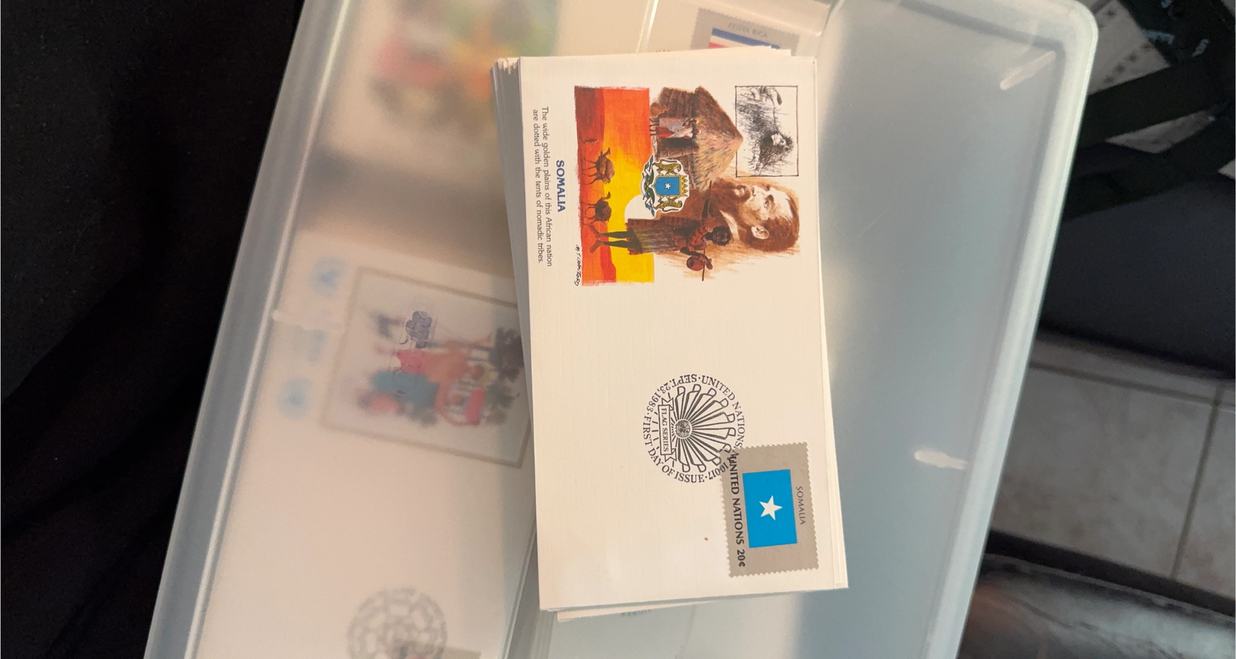 Somalia Flag Series First Day Cover 1983