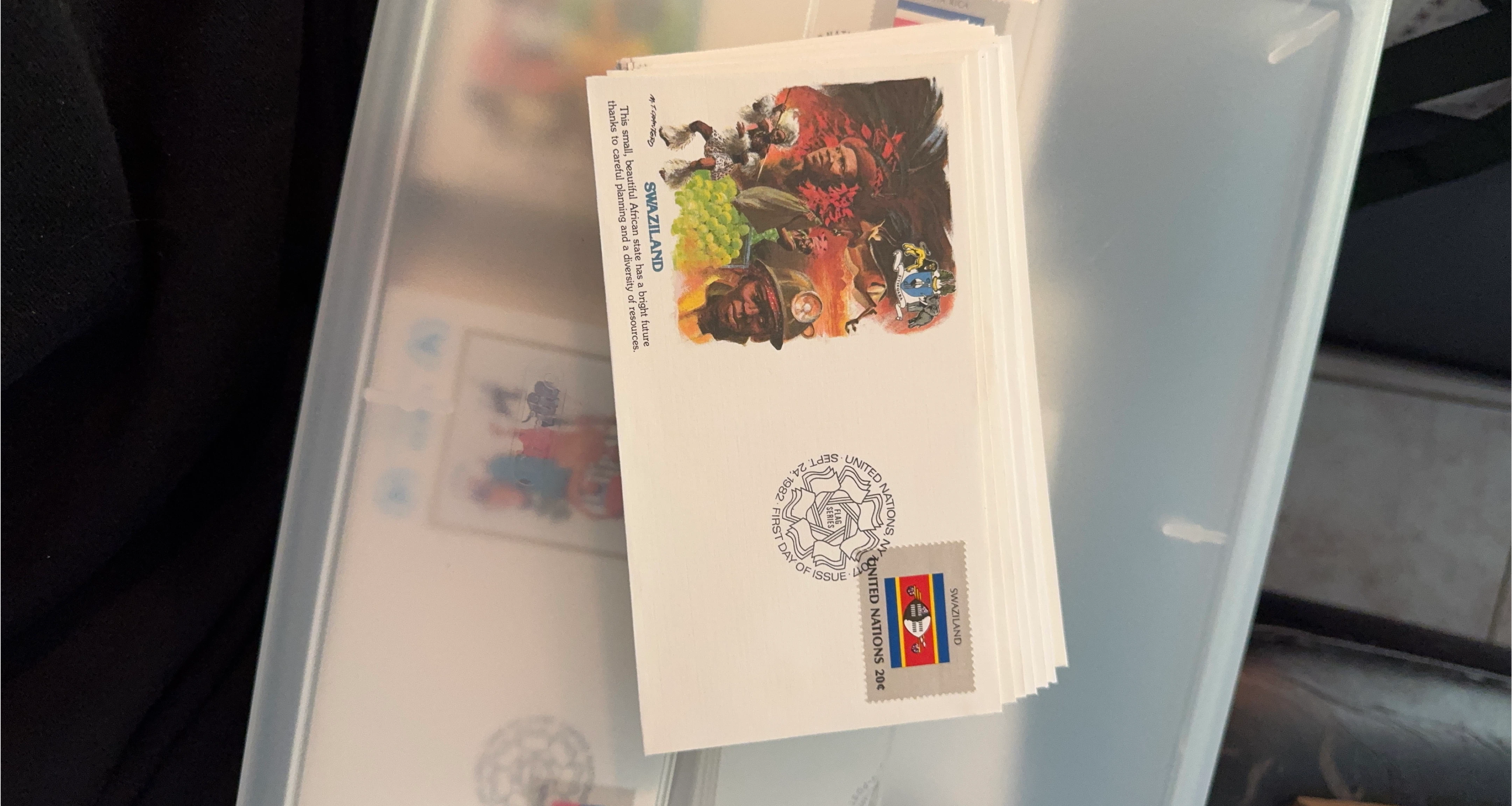 United Nations Swaziland First Day Cover 1982