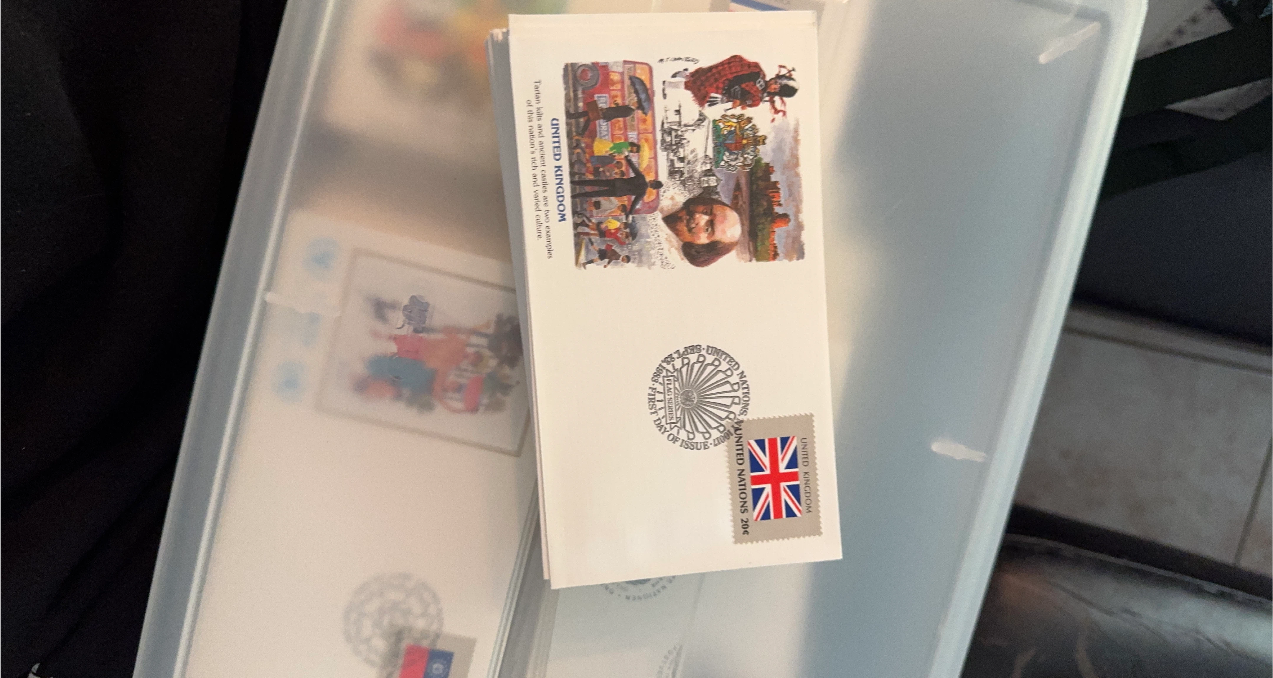United Kingdom United Nations First Day Cover 1988