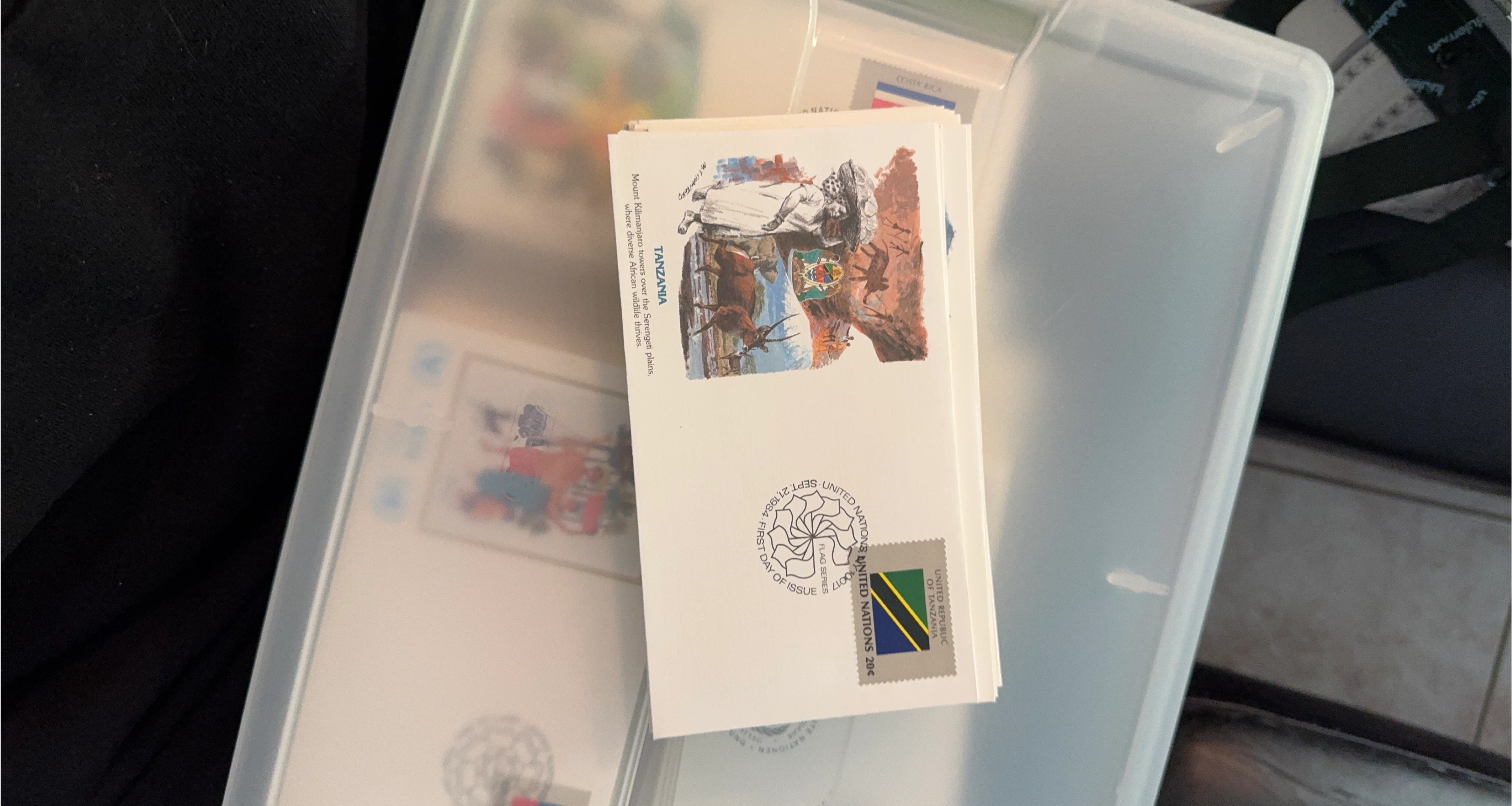 United Nations Tanzania Stamp - First Day of Issue 1984