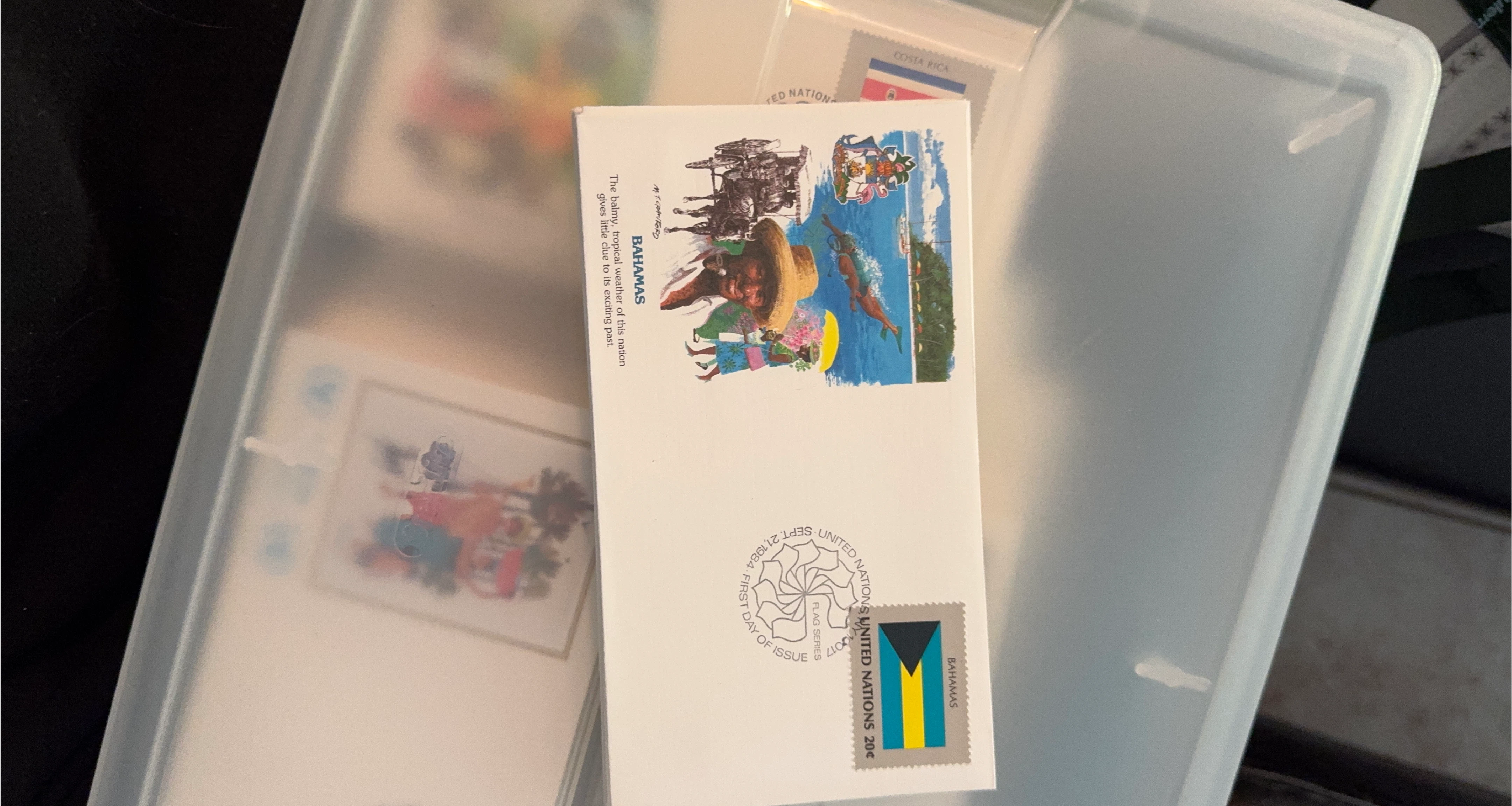 Bahamas First Day of Issue Stamp Sept 21, 1984