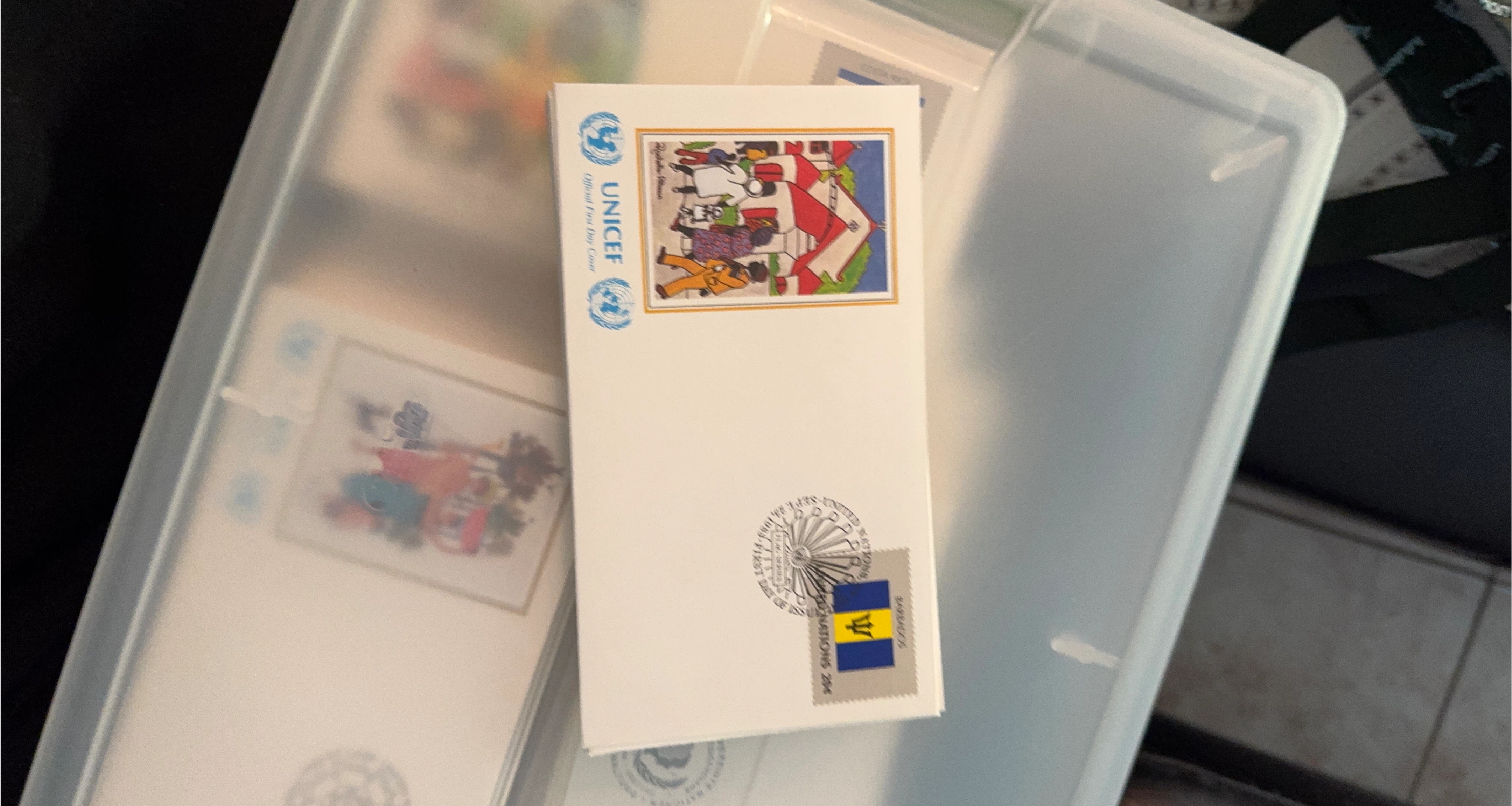 UNICEF Official First Day Cover