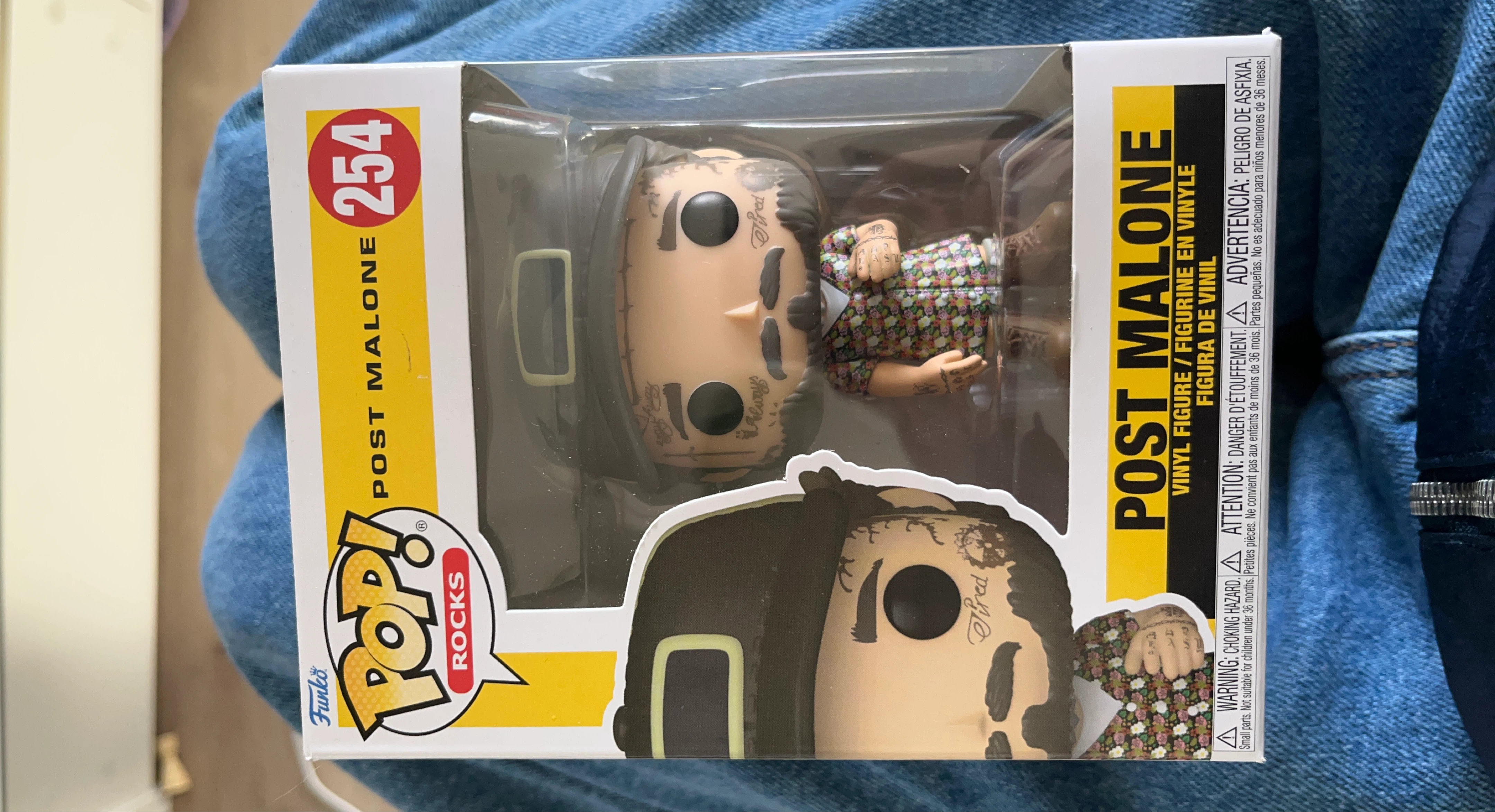 Funko Pop! Rocks Post Malone #254 Vinyl Figure