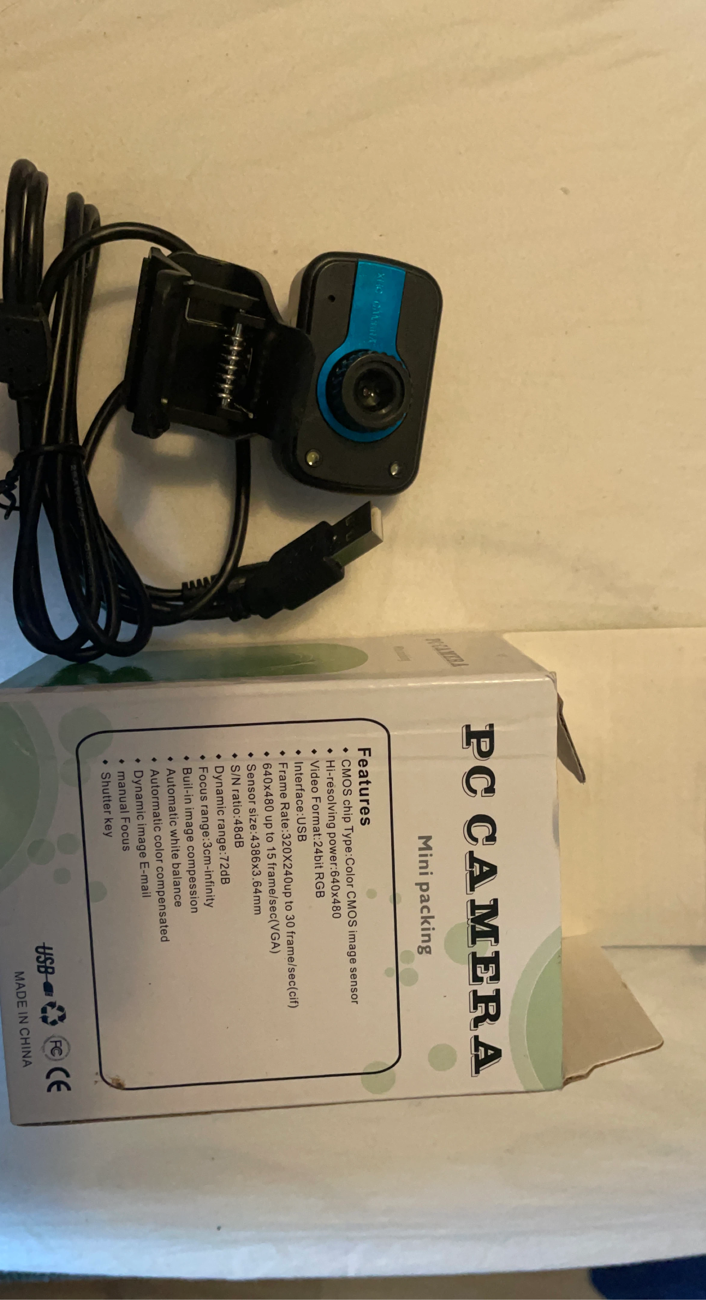 PC CAMERA Mini Packing USB Webcam
