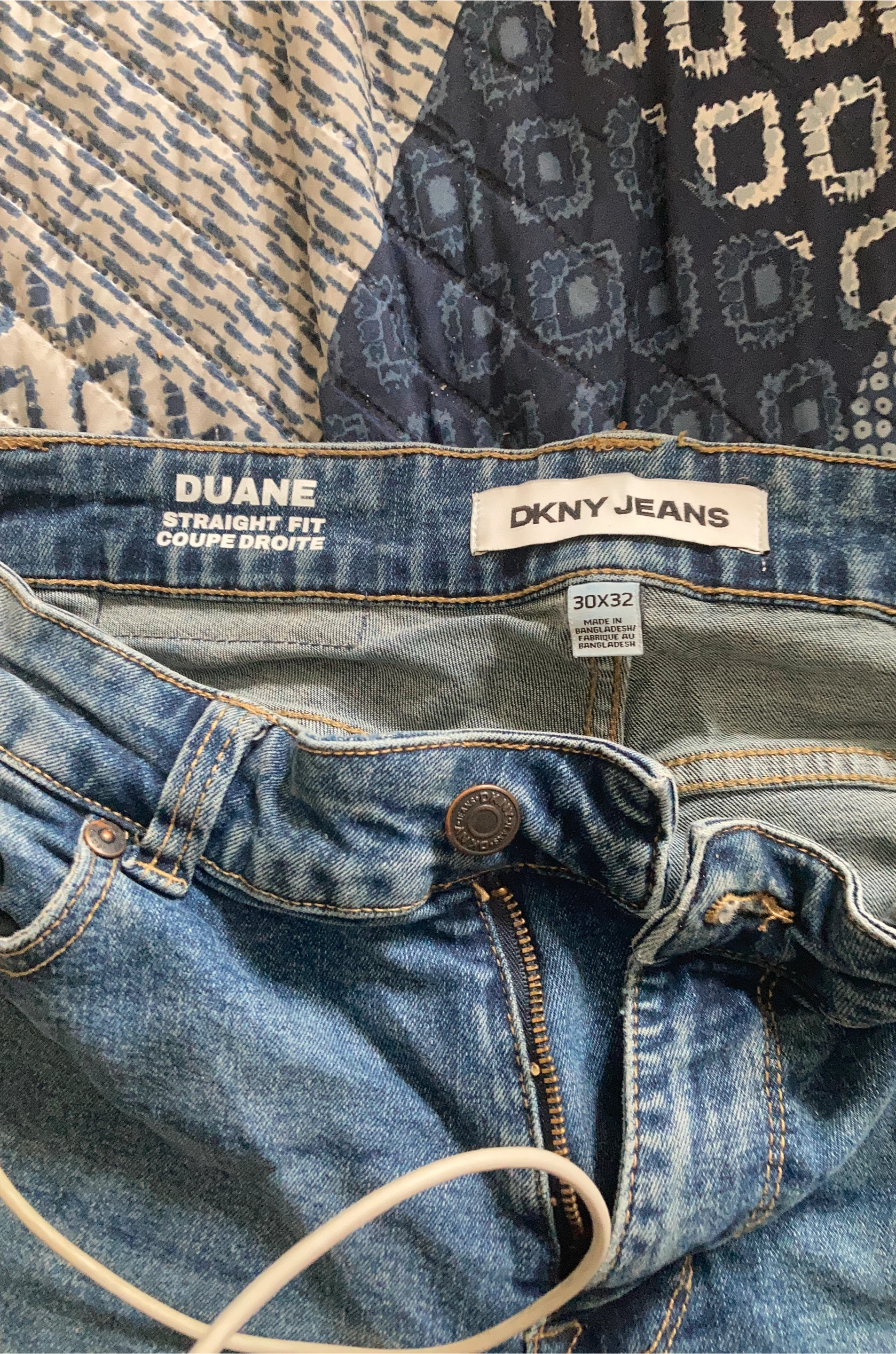 DKNY Jeans Men's Straight Fit Jeans - 30x32