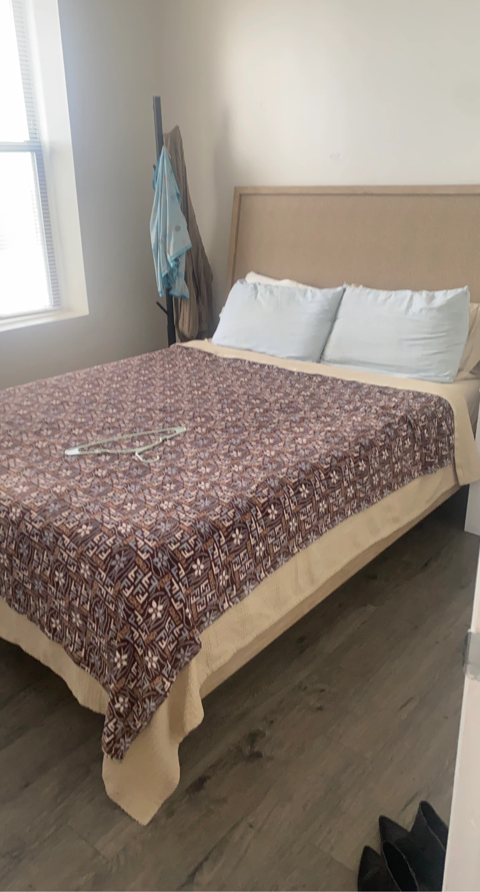 Queen Size Bed Frame and Mattress