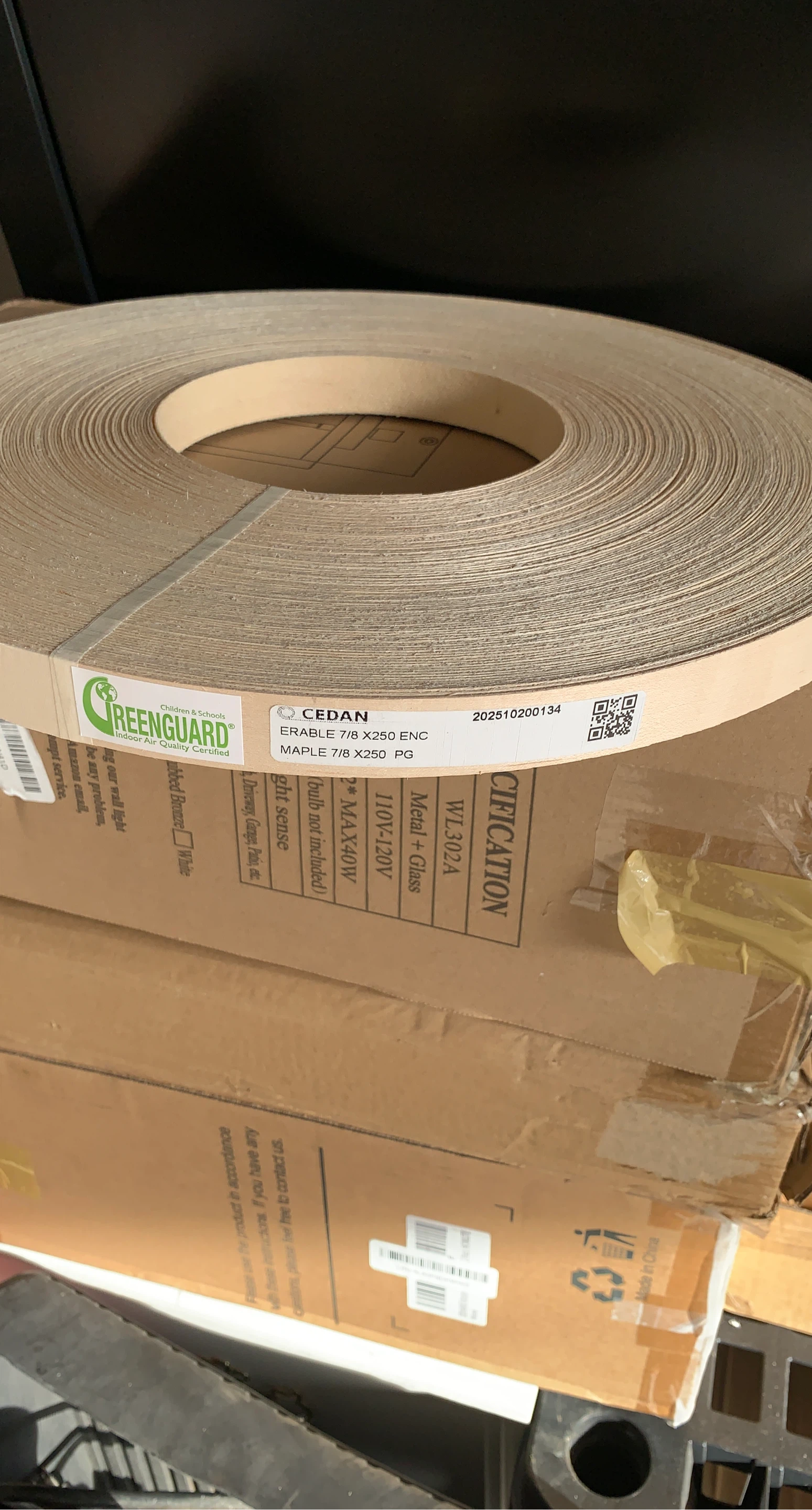 CEDAN Maple 7/8 X250 PG Edge Banding