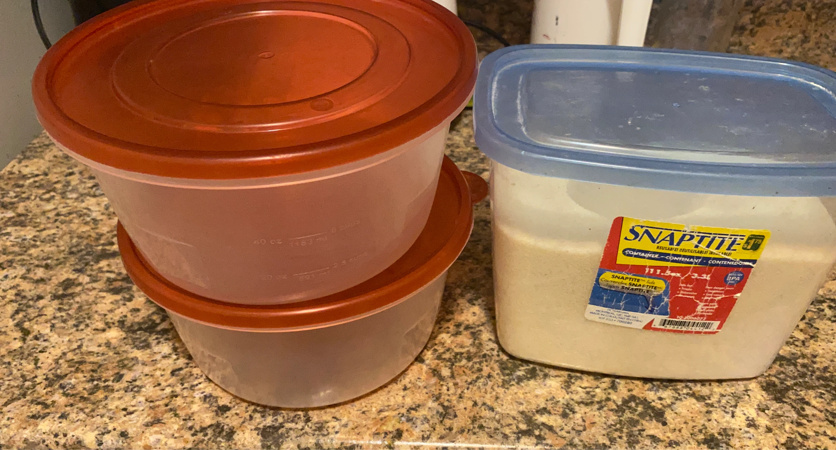 Snap-Tite Reusable Containers