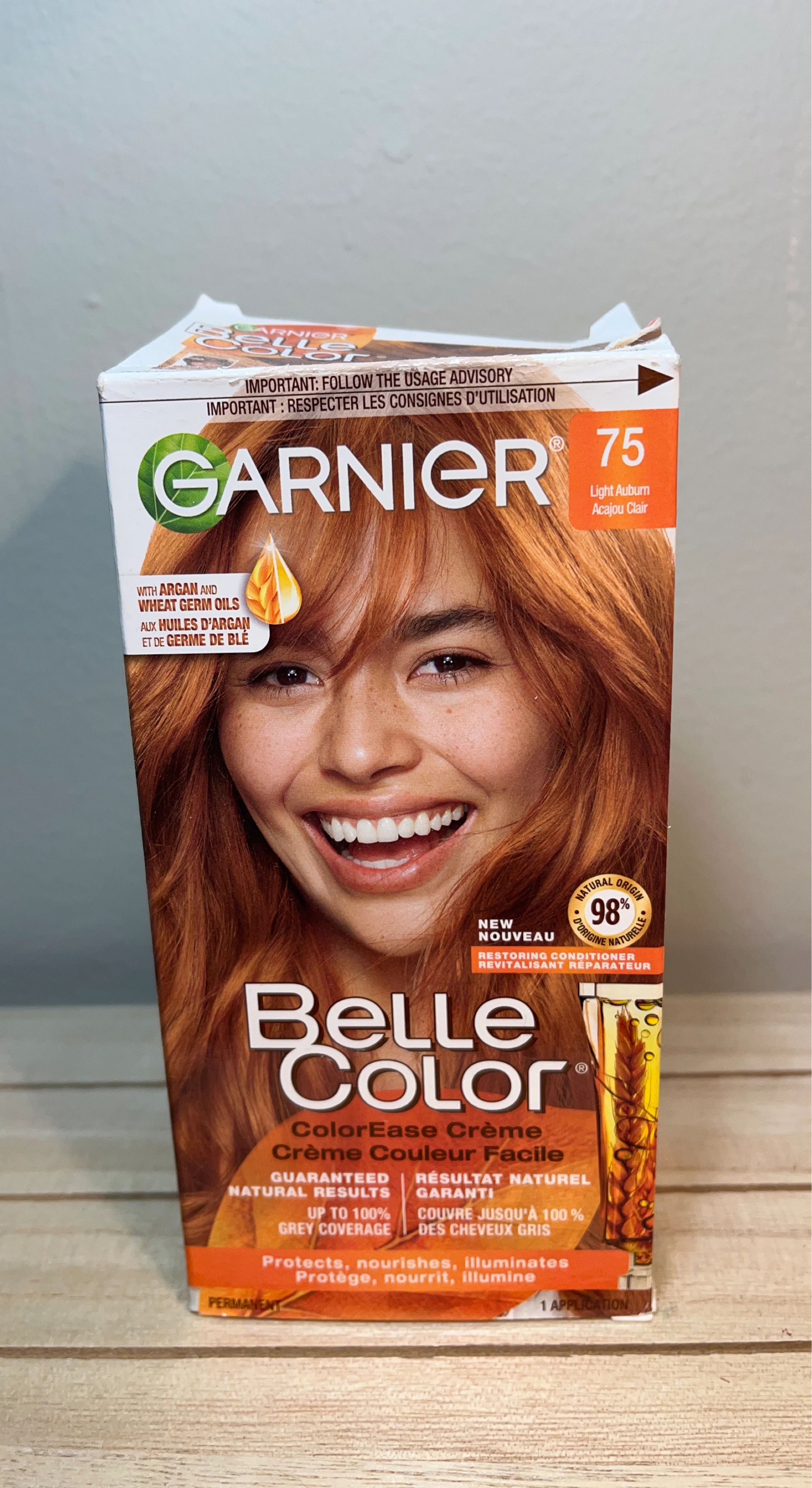 Garnier Hair Dye - Color 75 Light Auburn