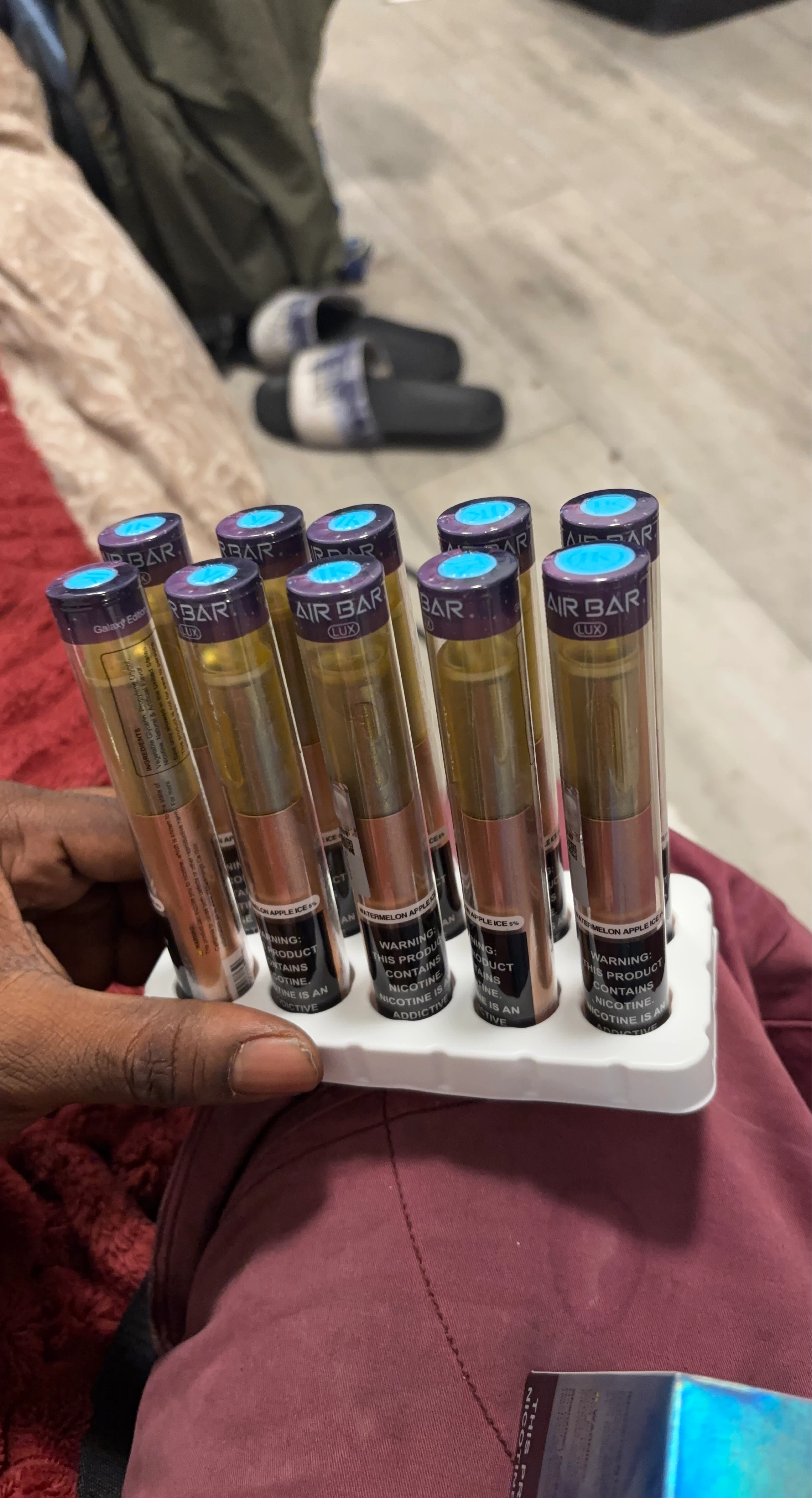 Air Bar Lux Disposable Vapes - Watermelon Apple Ice (7-Pack)