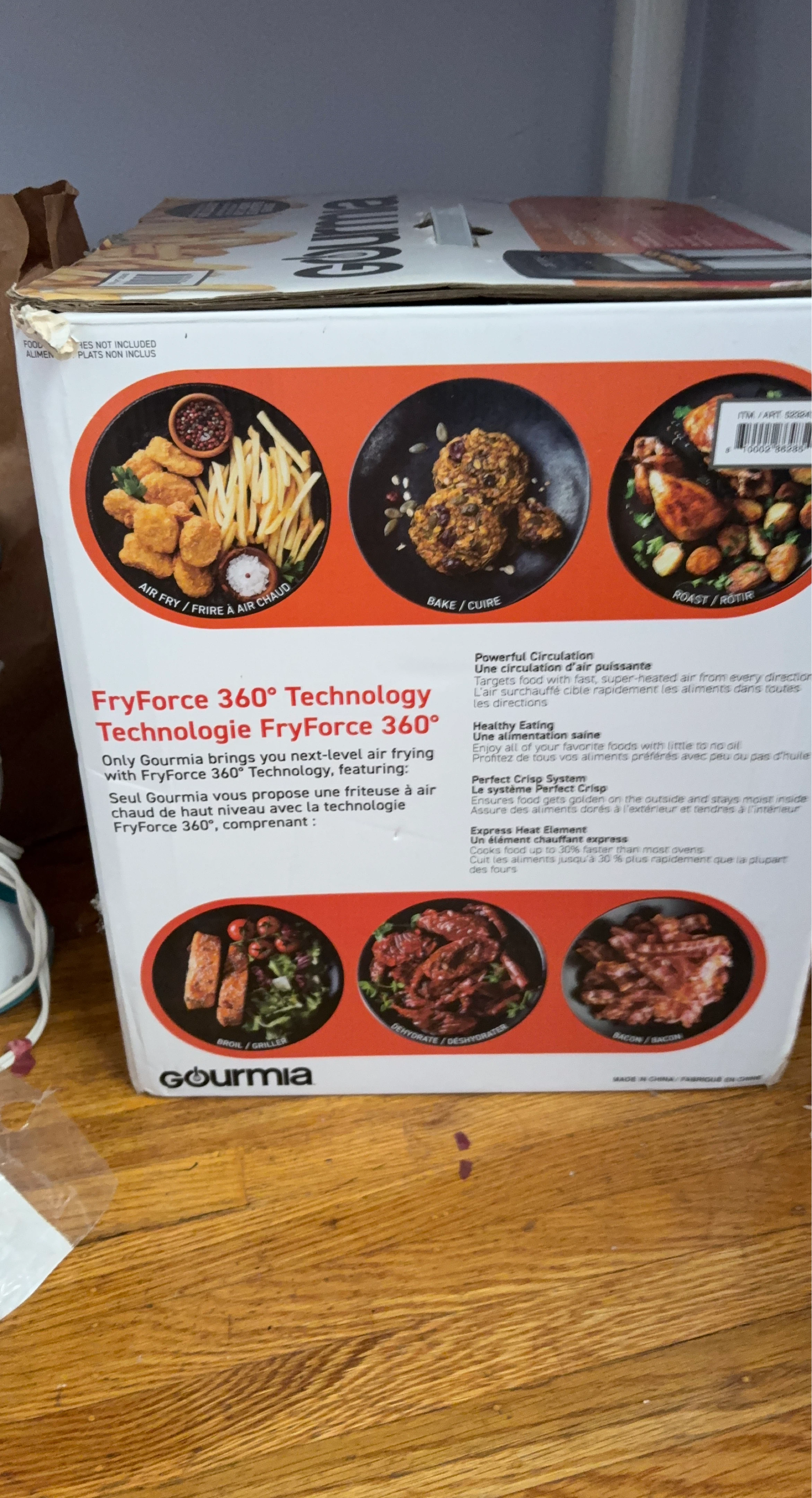 Gourmia FryForce 360 Air Fryer